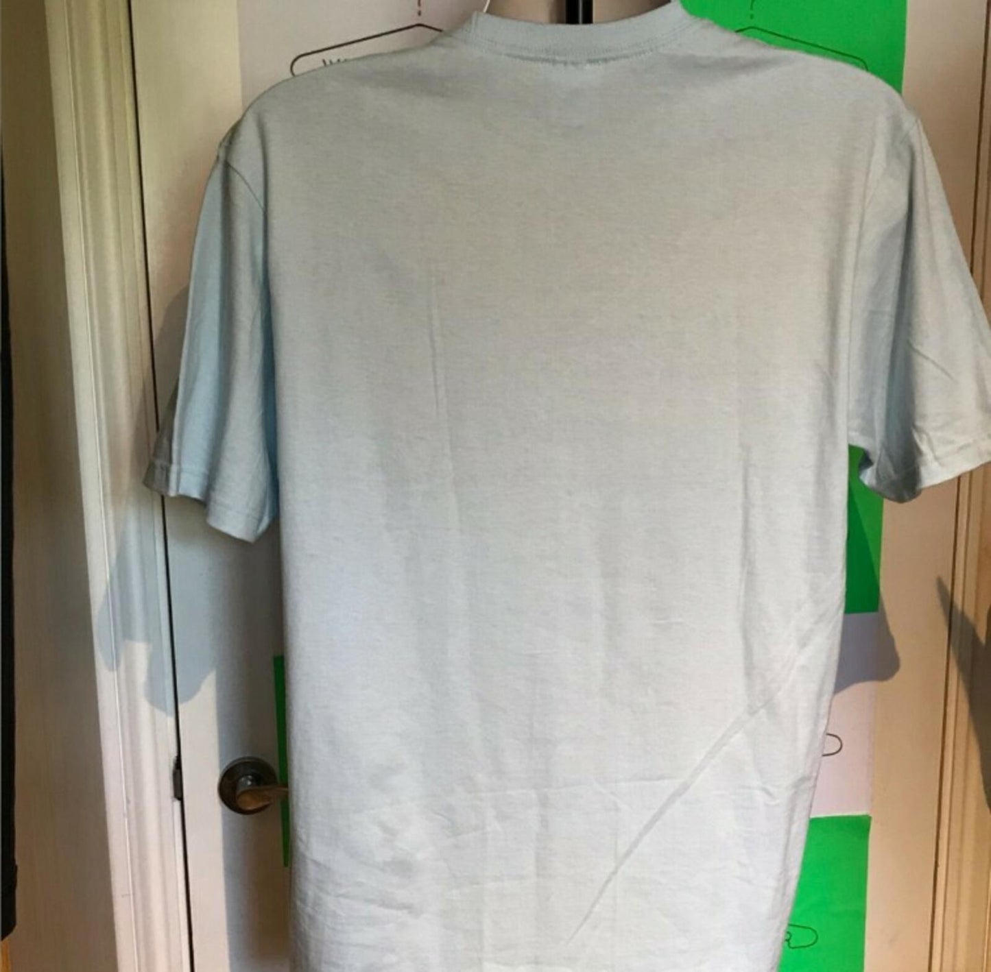 FW18 Supreme Bombay Tee palm blue T-Shirt Größe M Medium hellblau