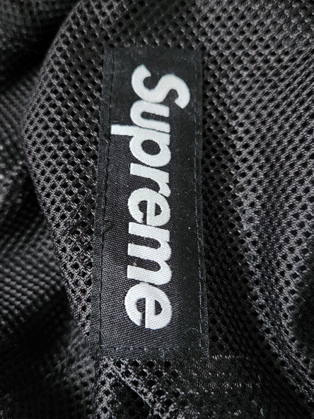 FW21 Supreme Sling Bag Umhänge-Gürteltasche Cordura-Gewebe Nylon wasserabweisend schwarz