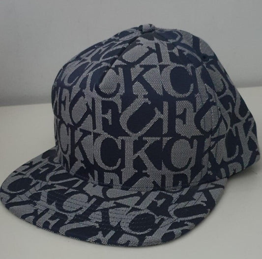 Gorra Supreme F UCK Jacquard 6 paneles FW17 azul marino gorro azul nueva