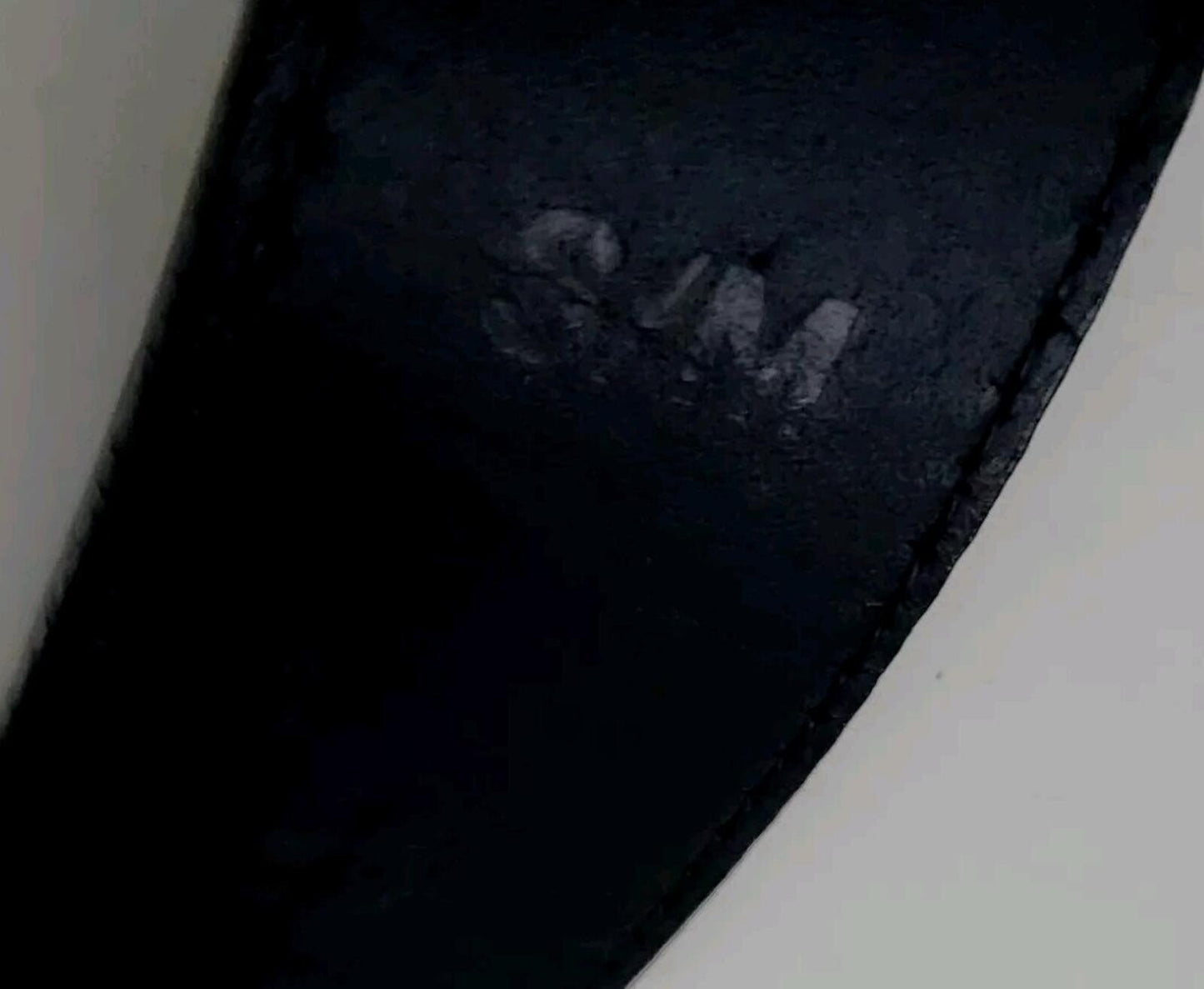 SS19 Supreme Jean Paul Gaultier cowhide leather belt RRP £148 Black size S/M