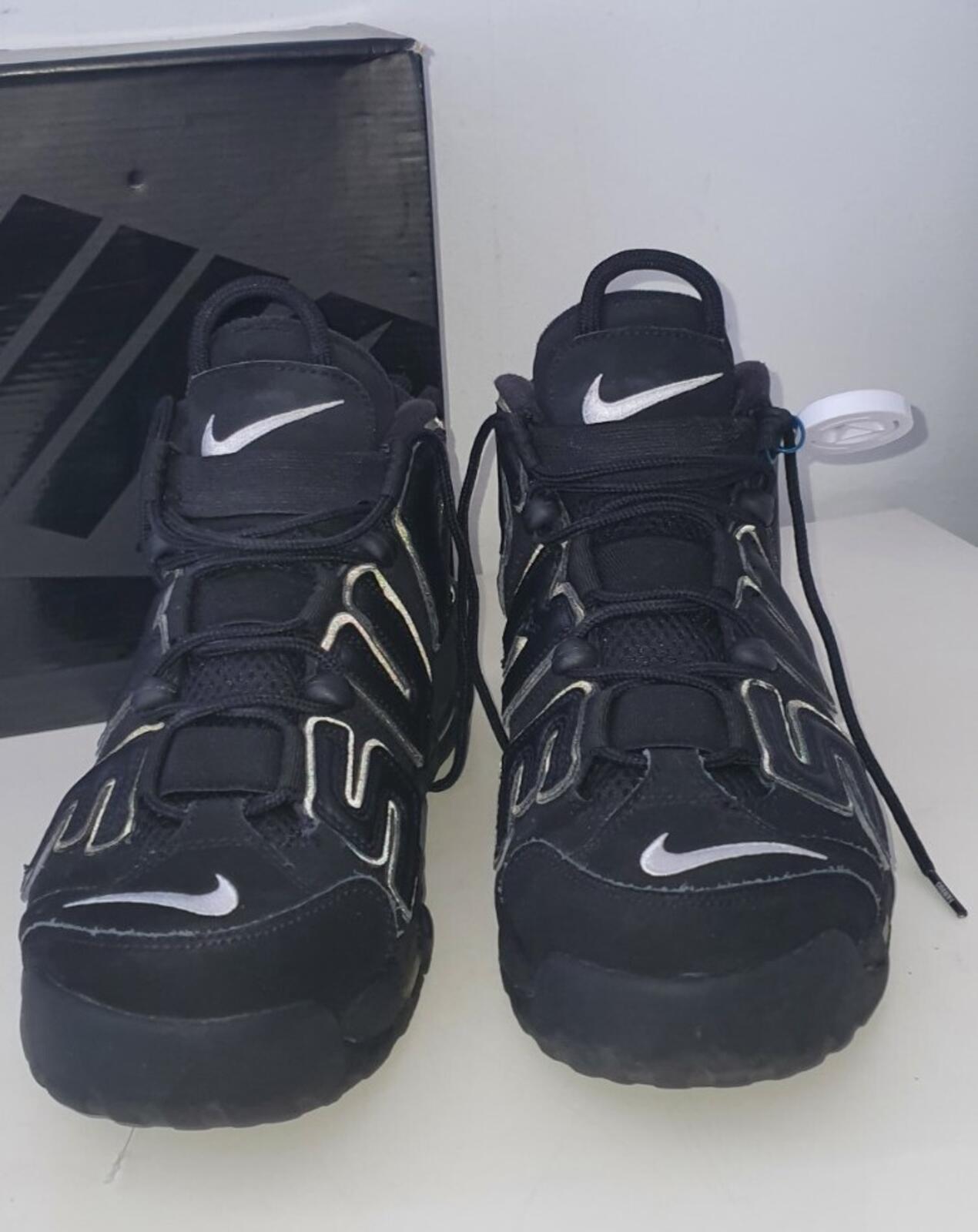 SS17 Supreme x Nike Air More Uptempo Schwarz UK 6.5 US 7.5 EUR 40.5 Los