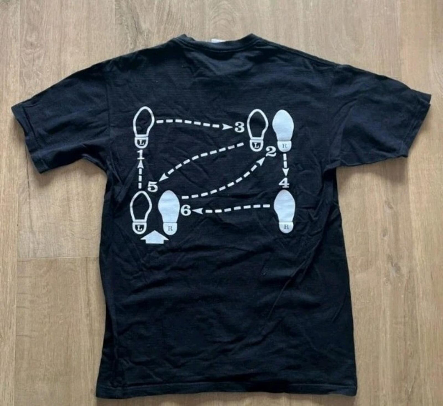 FW11 Supreme Dance Steps Tee Black Size M