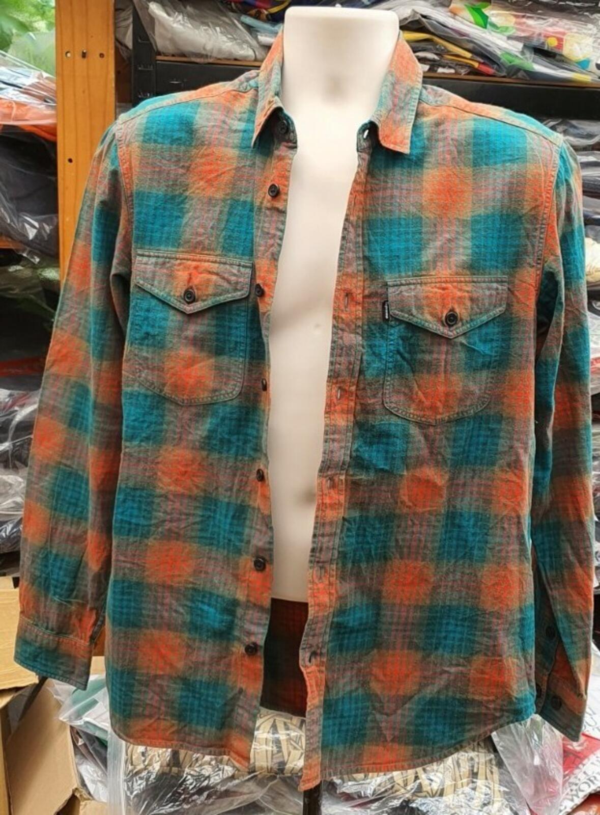 FW11 Supreme Ombre Plaid Shirt Size S