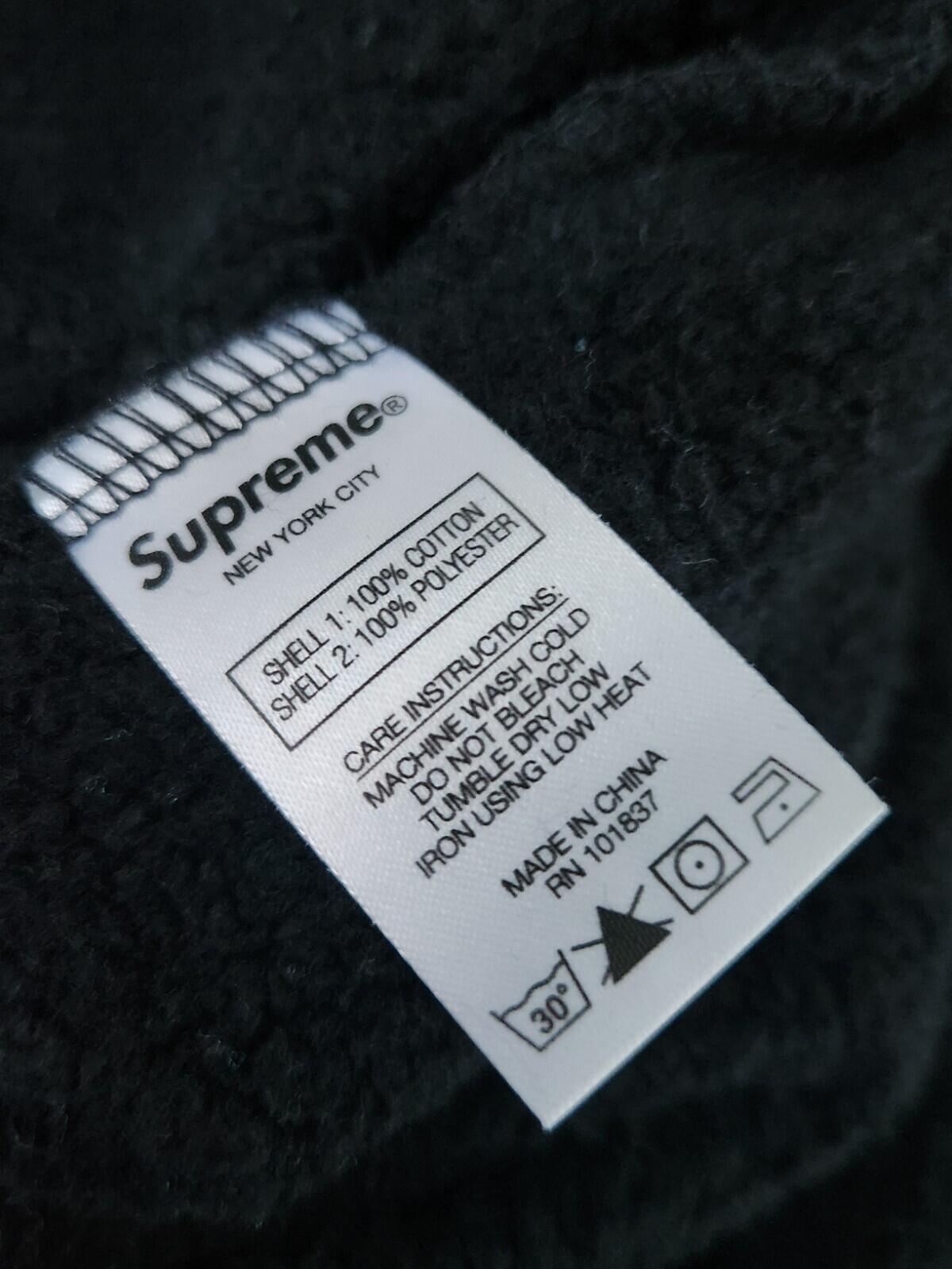SS21 Supreme Basketball Jersey hooded sweatshirt Black Red hoodie S Small