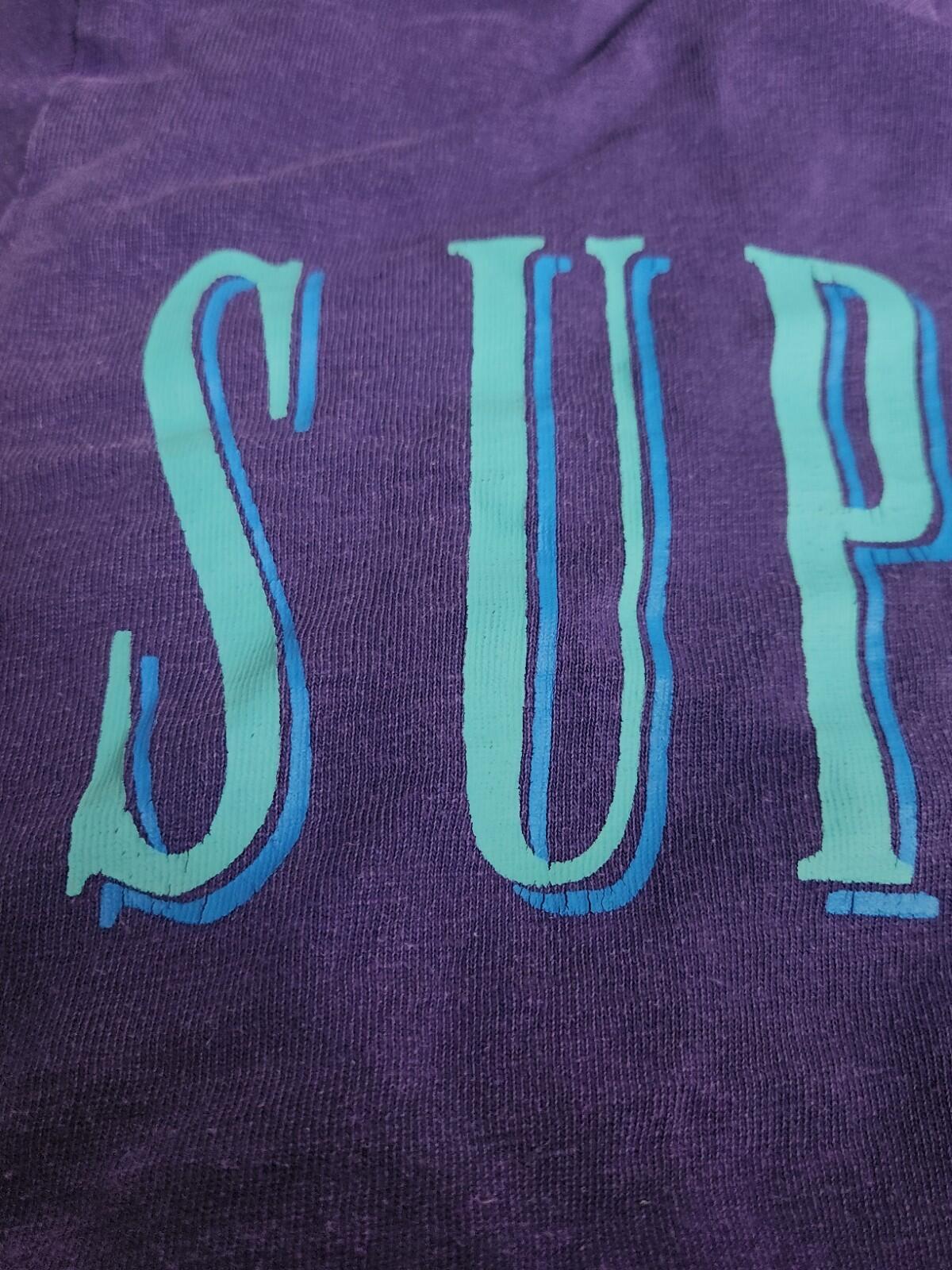 SS16 Supreme Sports tee Size L Large Purple T-shirt