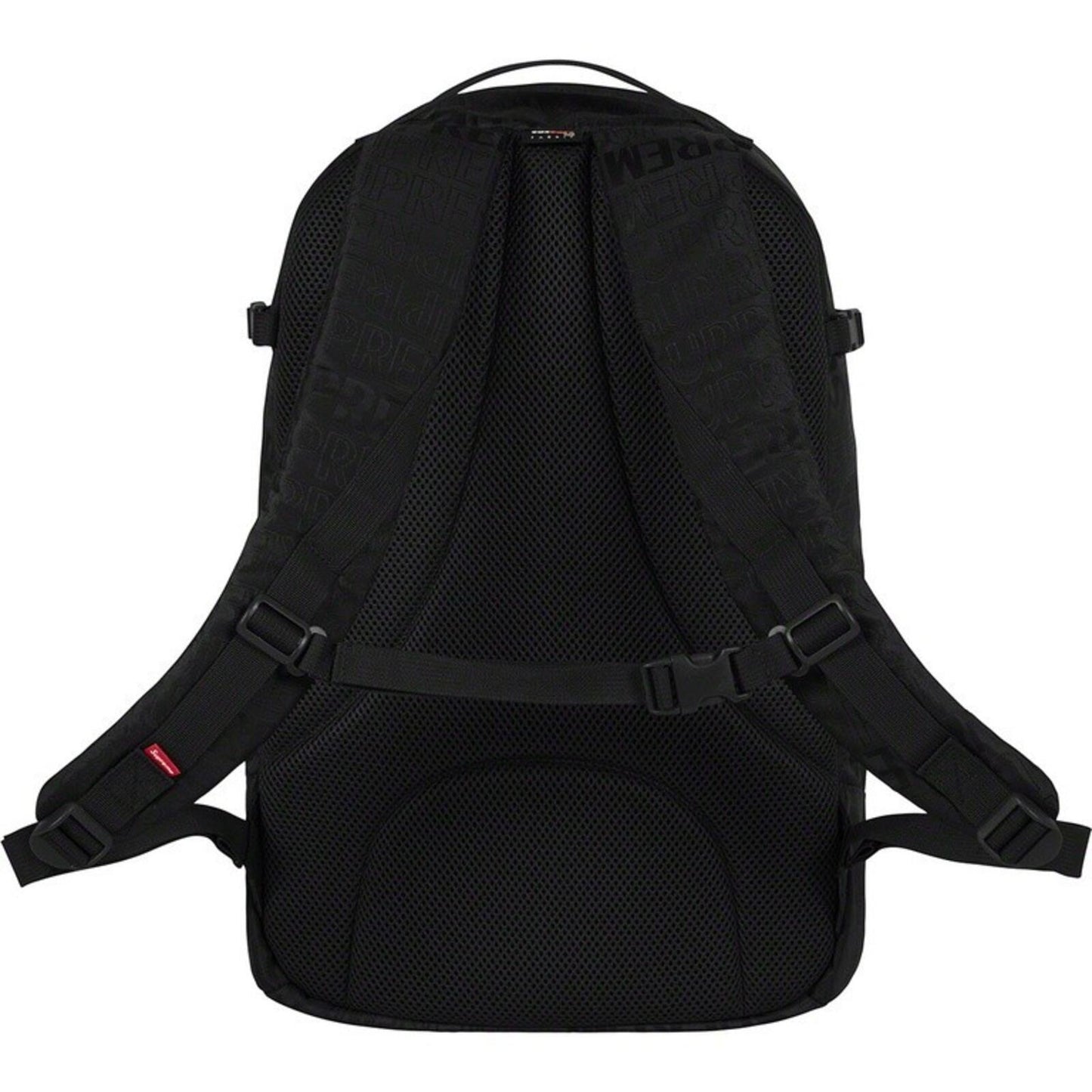 SS19 Supreme Black Backpack Schwarz