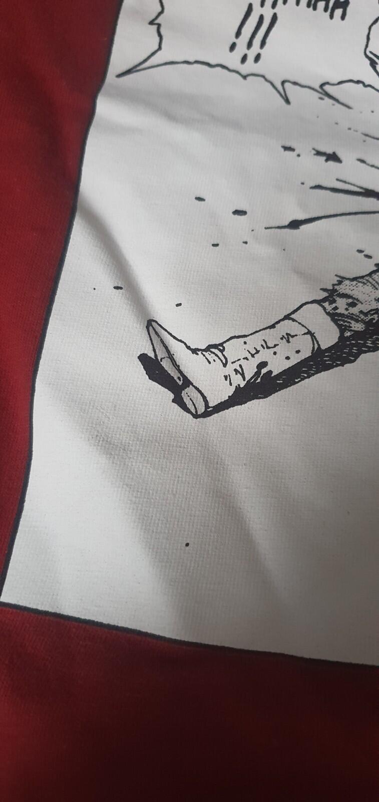 FW17 Supreme x Akira Yamagata Tee Cardinal Size M Anime