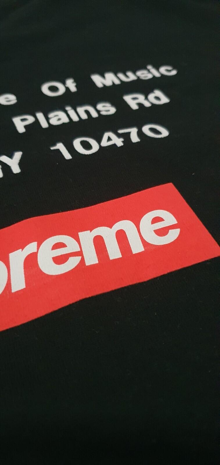 SS13 Supreme Wackies tee black size medium M t-shirt vintage box logo Rare 2013