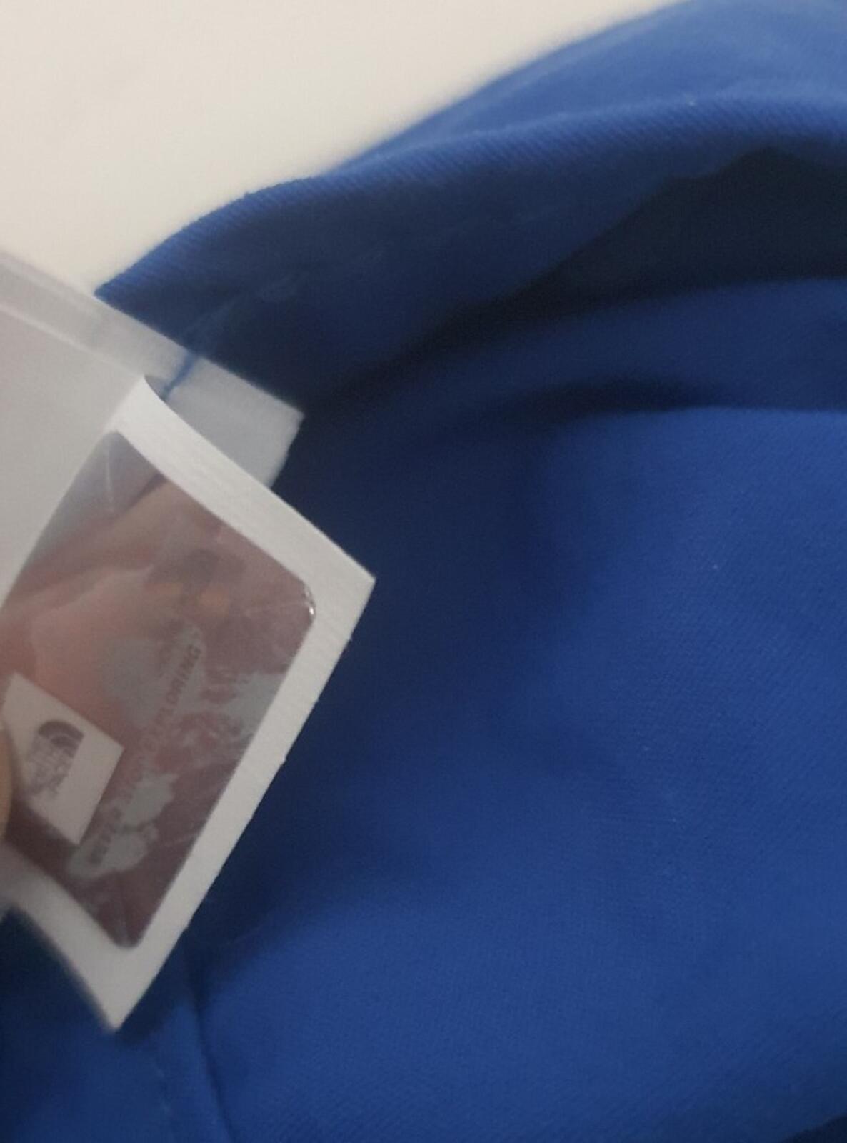 FW19 Supreme x THE NORTH FACE Mountain 6-Panel Hut Königliche Kappe Blau TNF