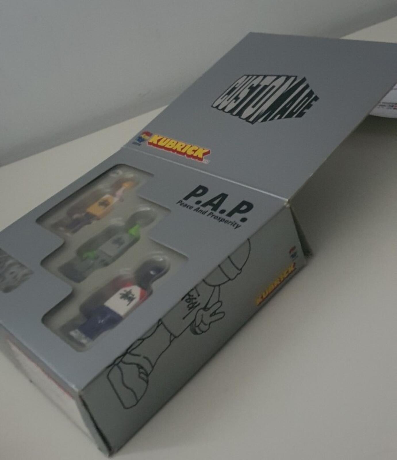 STUSSY x Medicom Toy Kubrick Baby P.A.P. Customade 2007 Figure Set Accessory