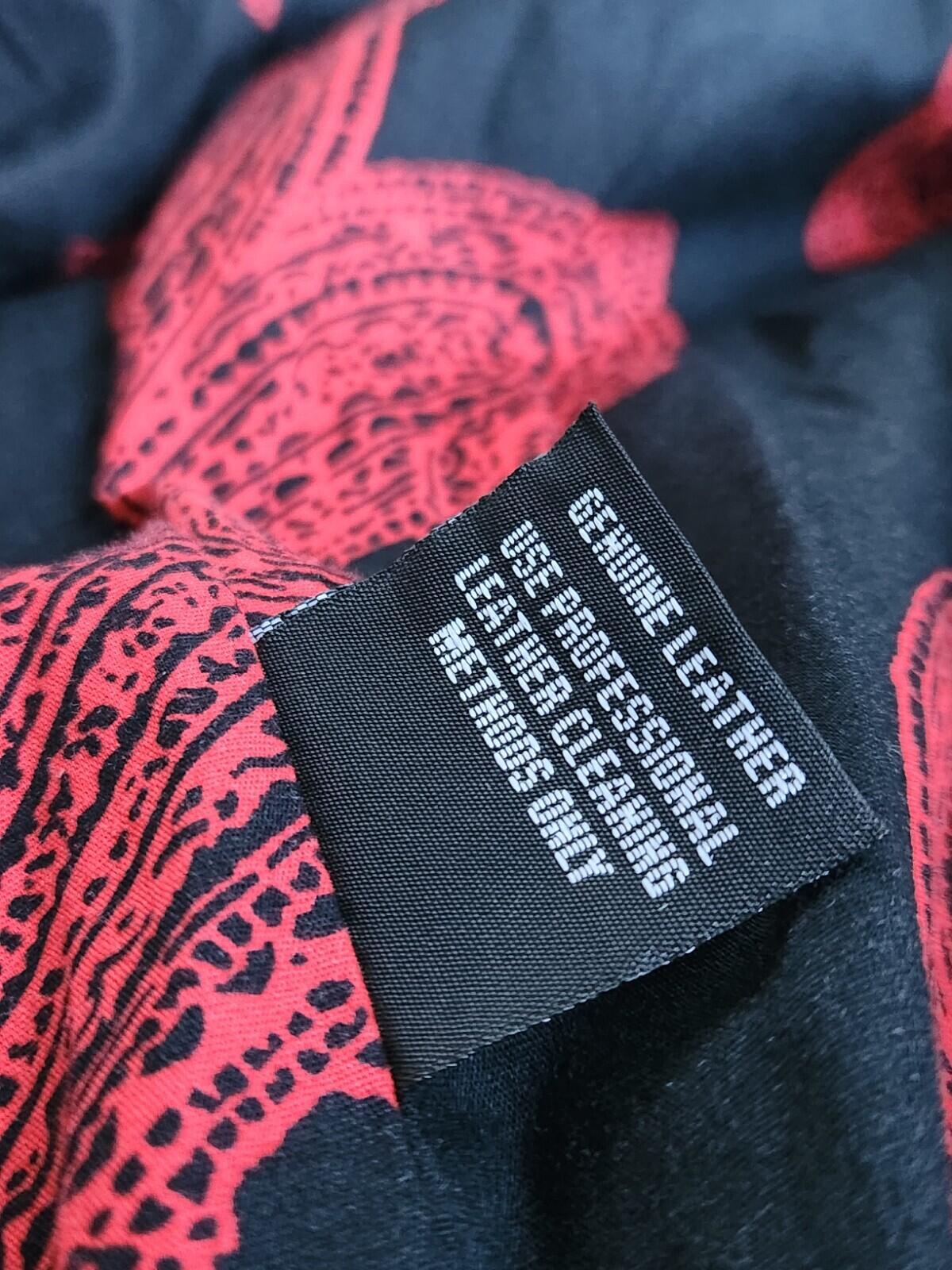 SS14 Supreme Schott NYC Wildleder Bomberjacke Schwarz Größe L