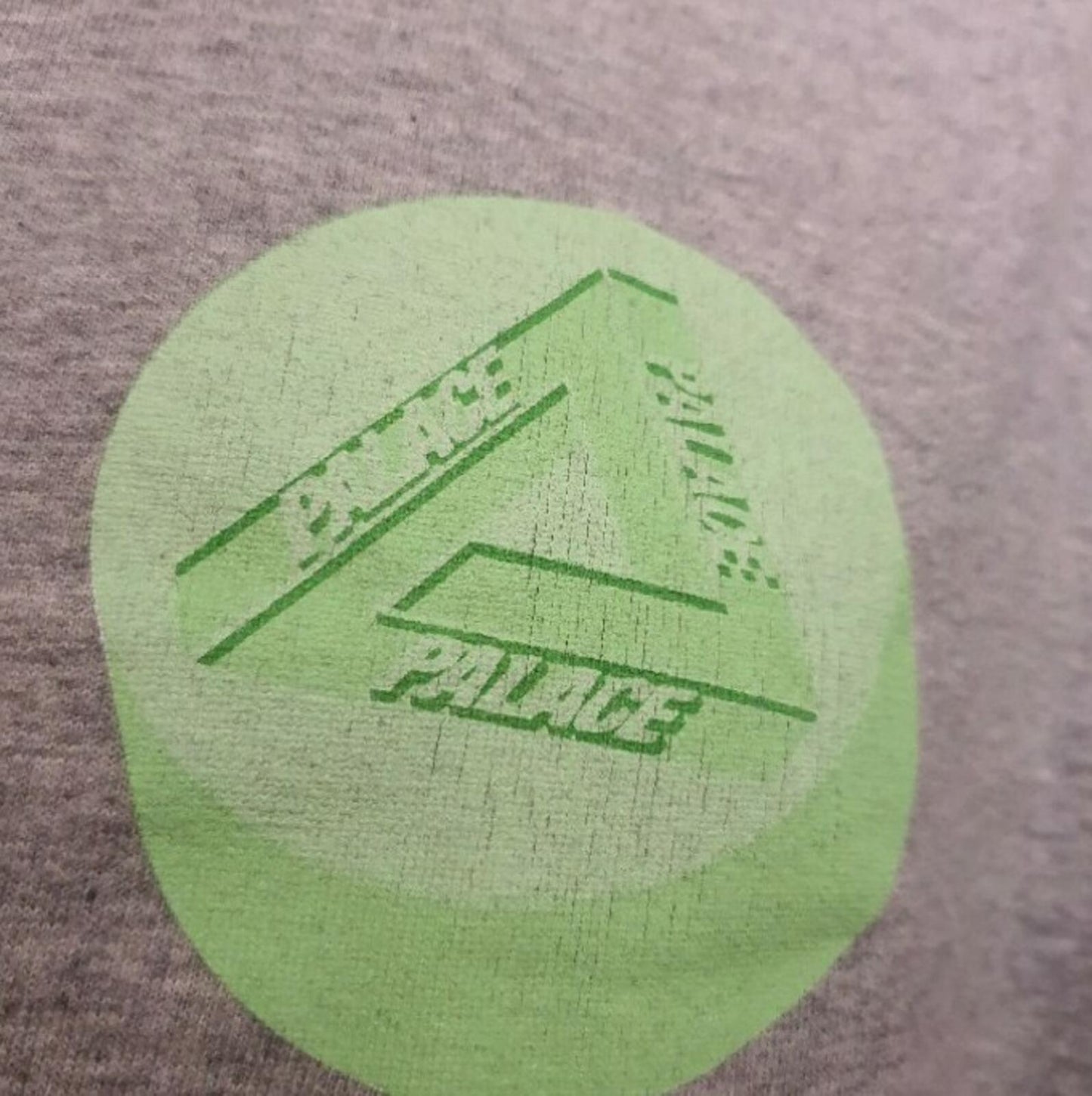 SS15 Palace Tablet Tee Heather Grey Size L