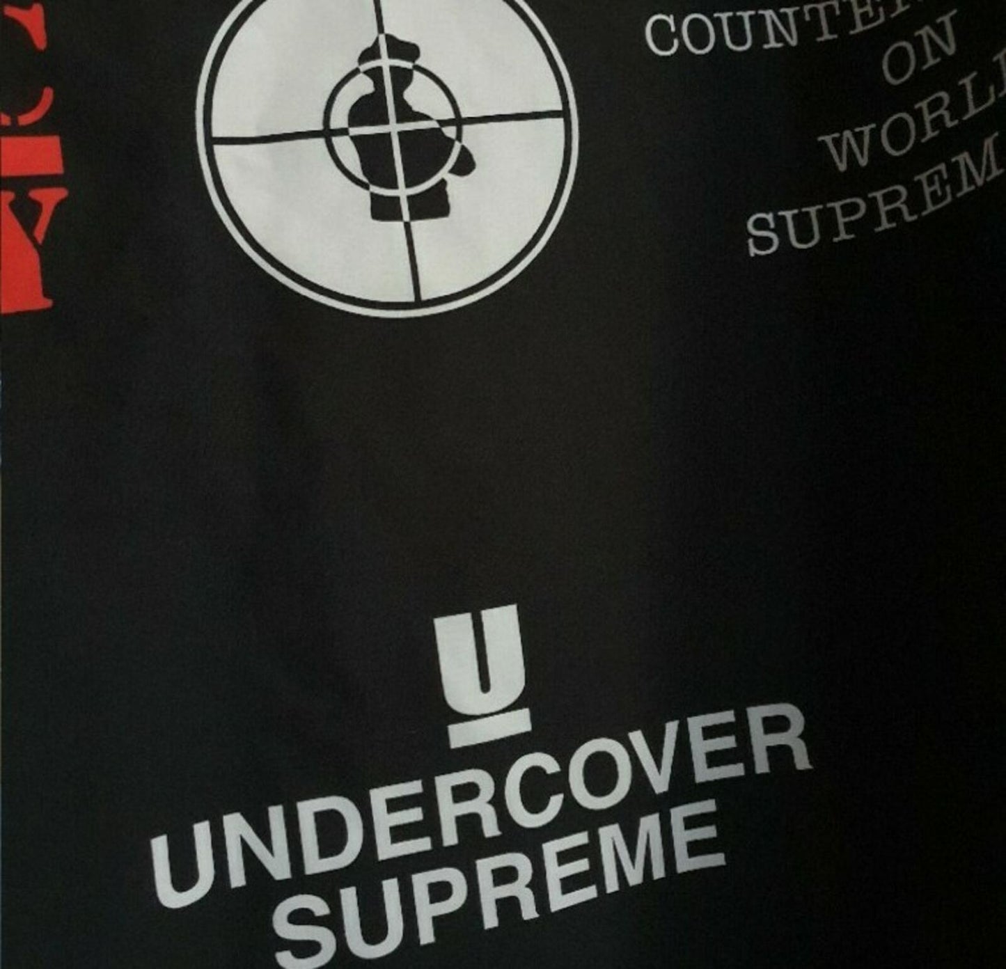SS18 Supreme x Undercover x Public Enemy Fear of Black Planet Parka Size M