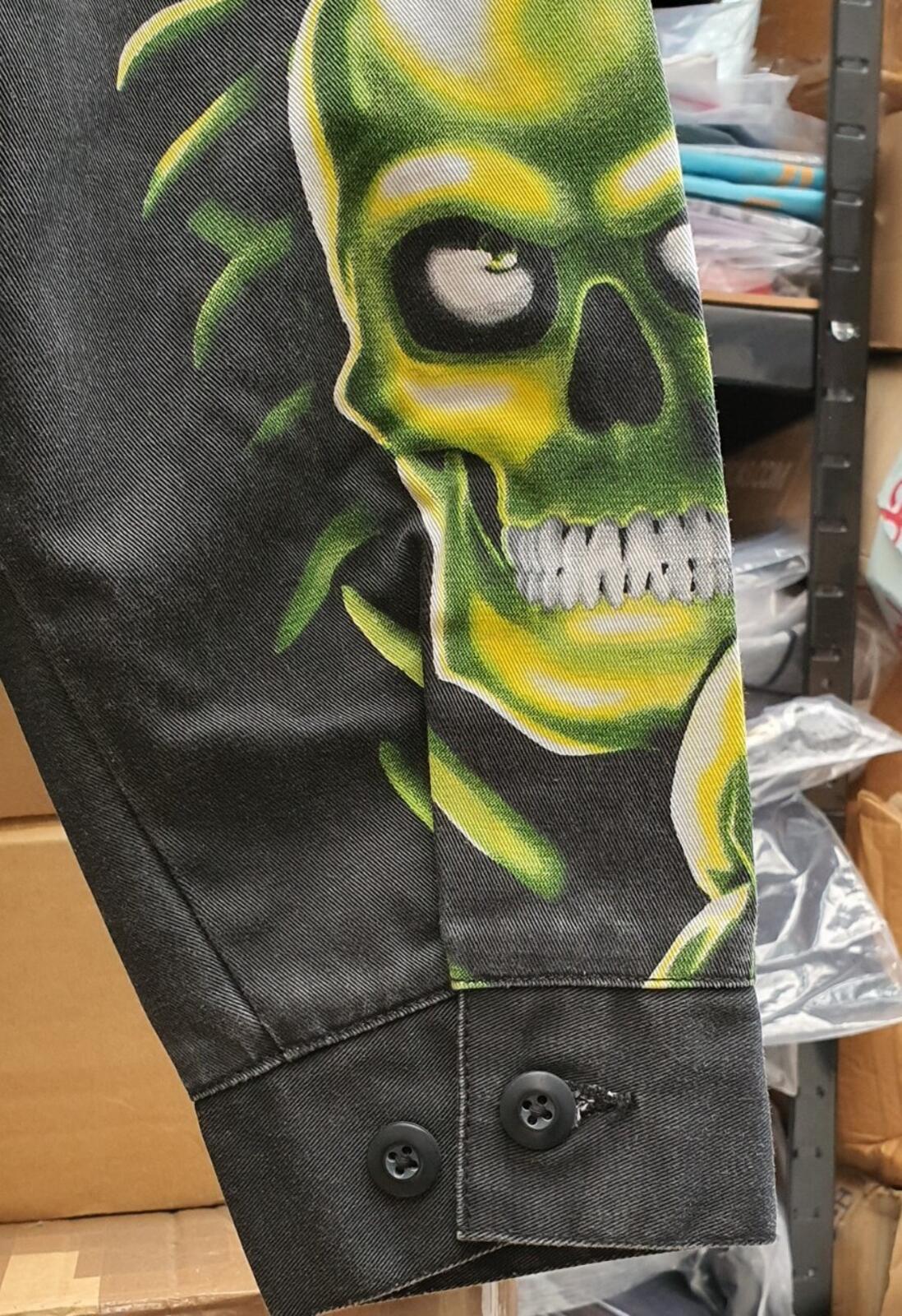 SS18 Supreme Skull Pile Work Jacket Size M
