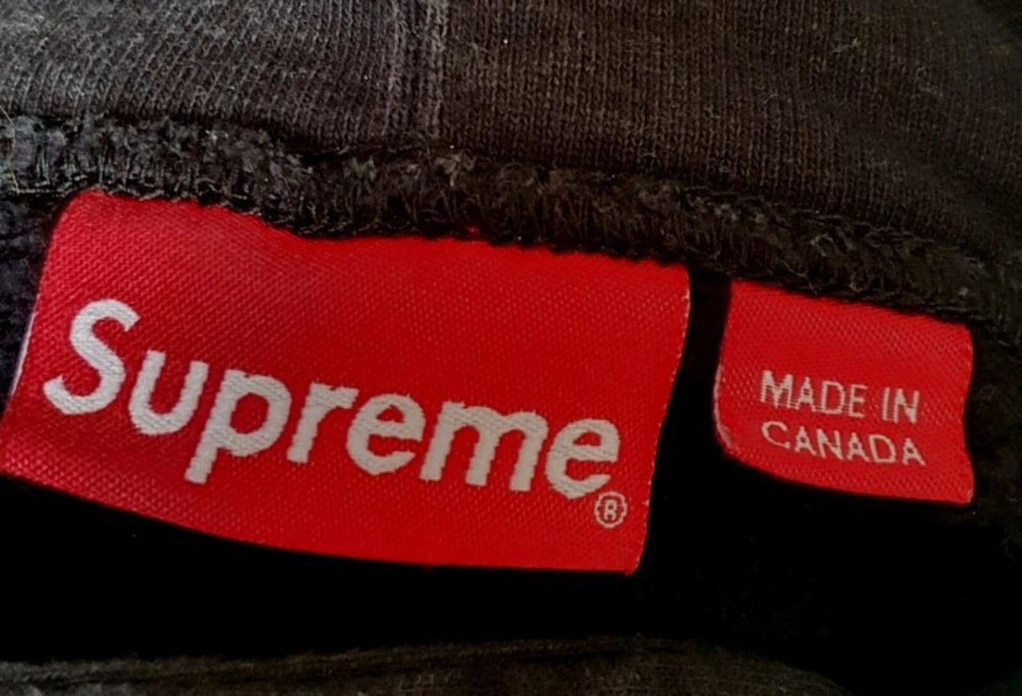 FW21 Supreme USA Hooded Sweatshirt black hoodie size L large