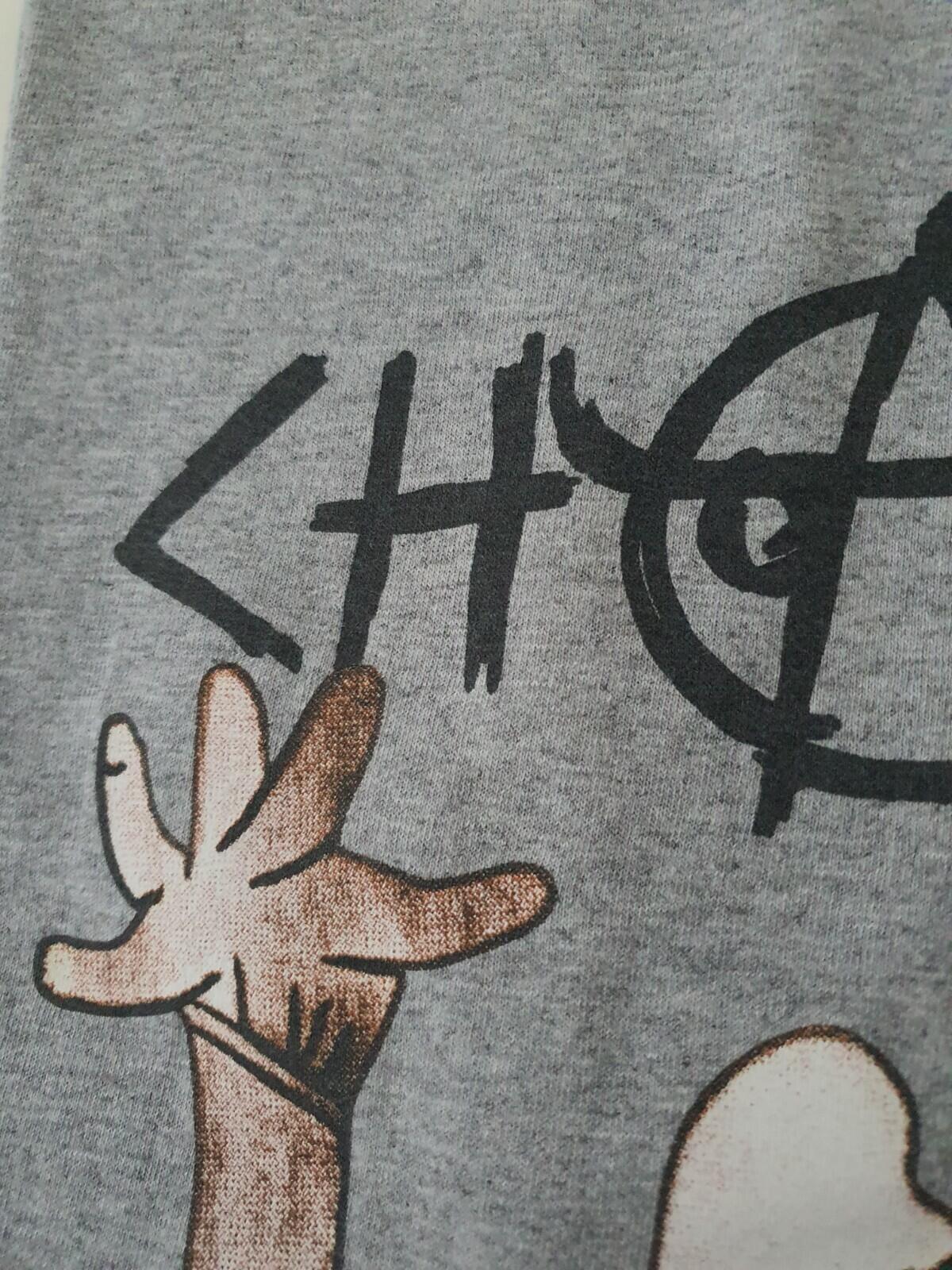 FW10 Supreme Chaos Tee Heather Grey Size L