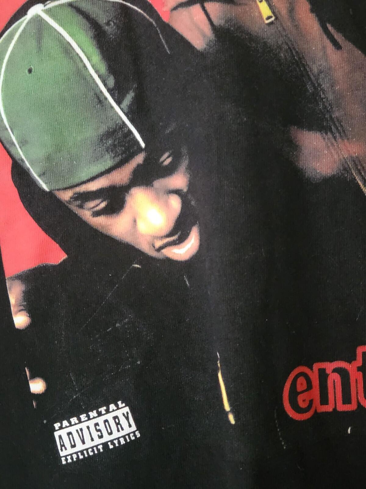 FW22 Supreme Enta Da Stage tee Size M Medium T-shirt Black Moon