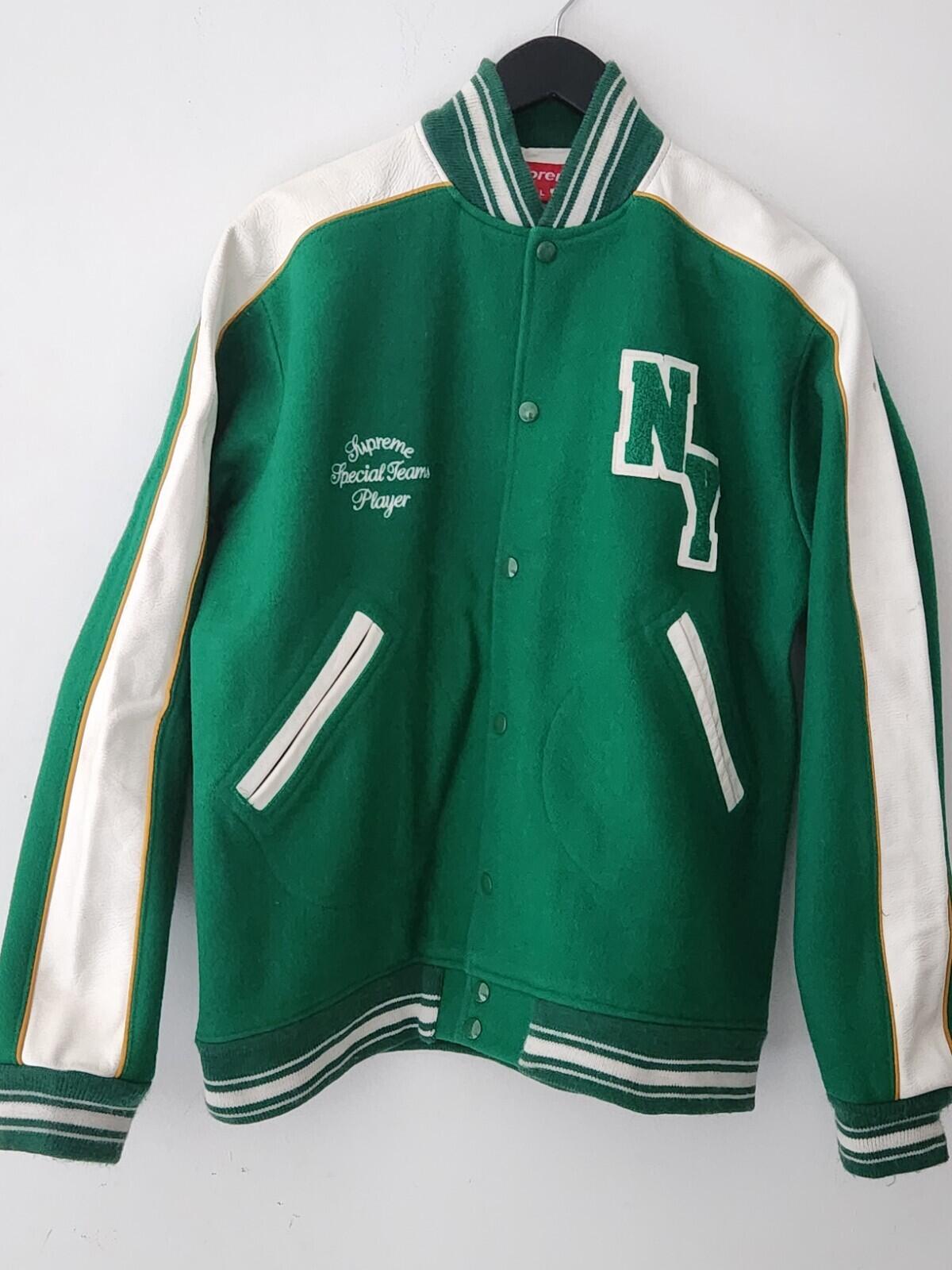FW03 Supreme Special Teams Player varsity jacket 2003 wool