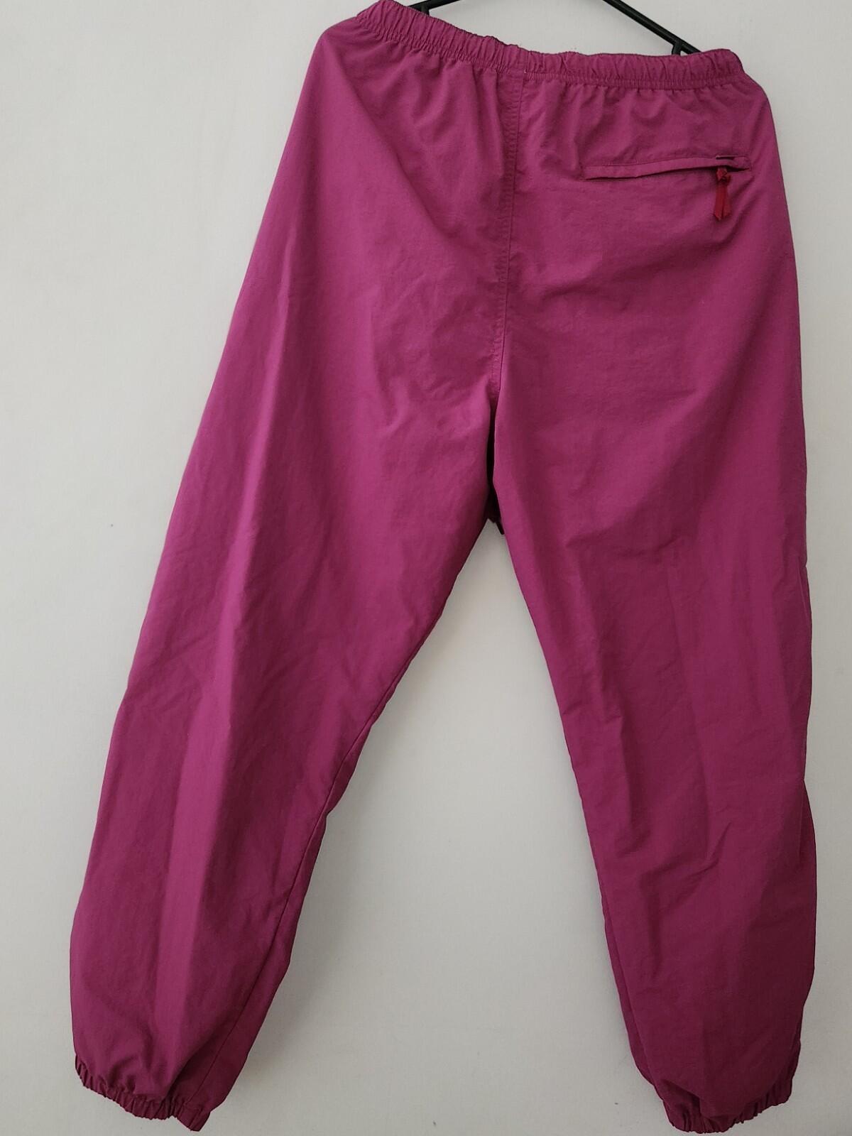 FW17 Supreme Arc Track Pant Magenta Größe L Wasserabweisend