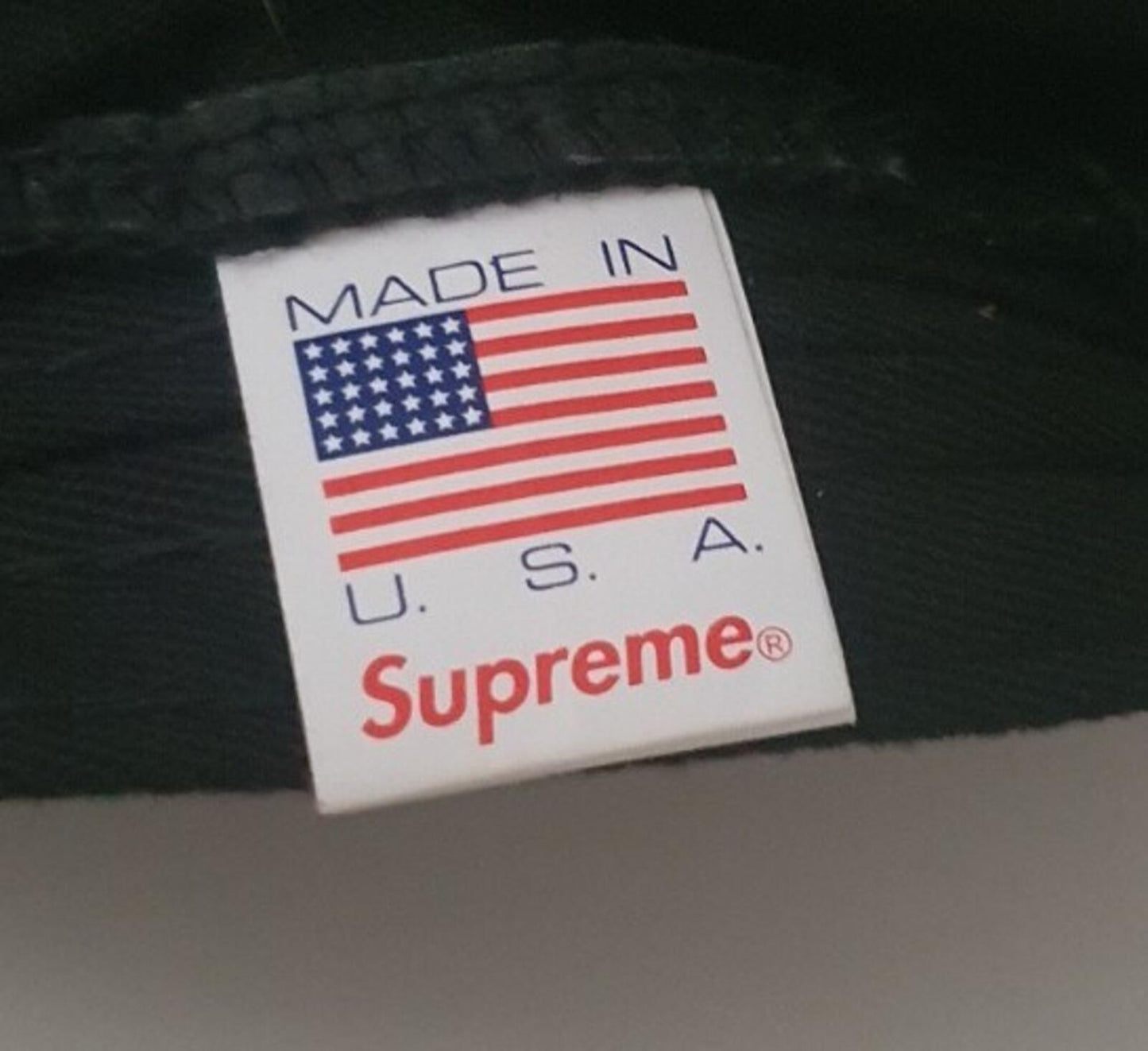 Gorra camp Supreme Bandana SS21 negra