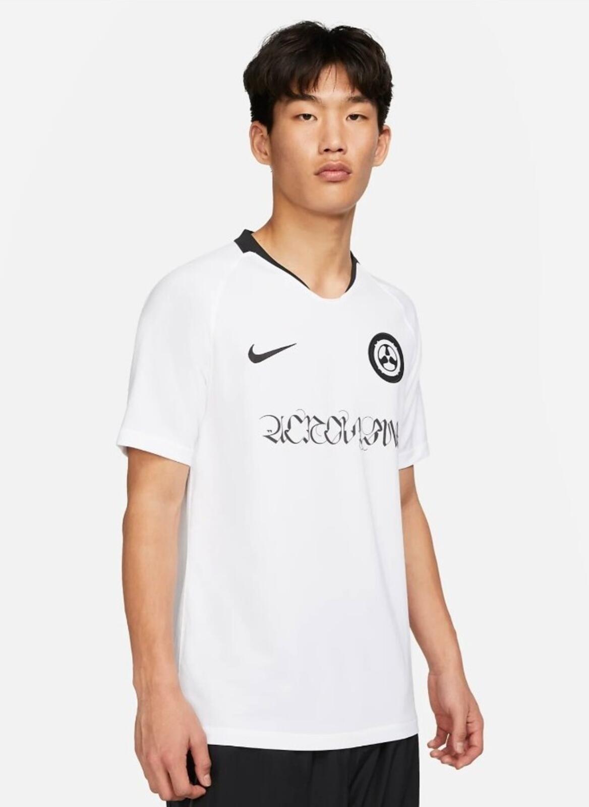Nike x Acronym Stadium GFA Trikot T-Shirt Weiß Größe M