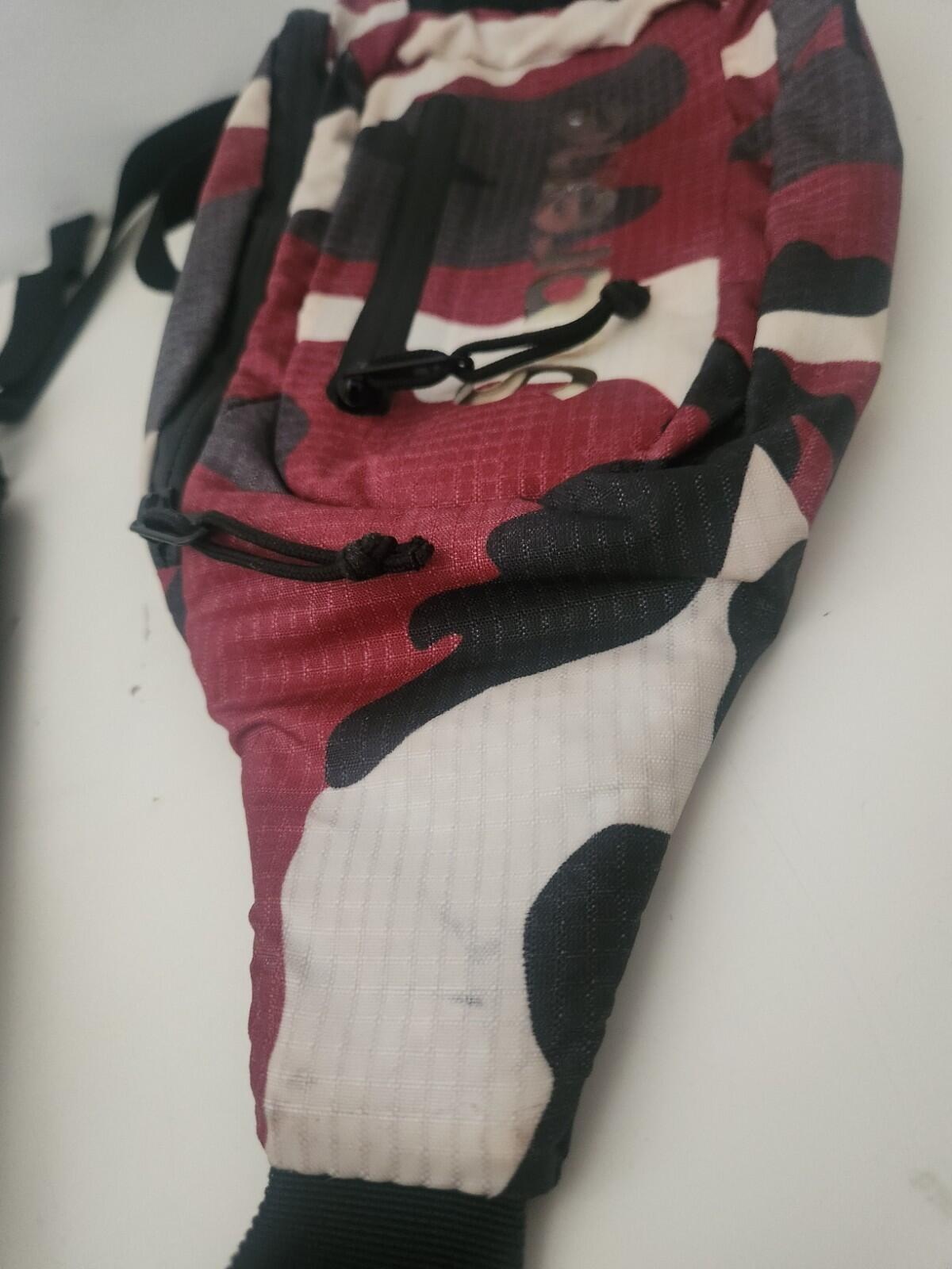 SS21 Supreme Sling Bag Umhänge-/Gürteltasche Cordura Nylon wasserabweisend Rot Camo