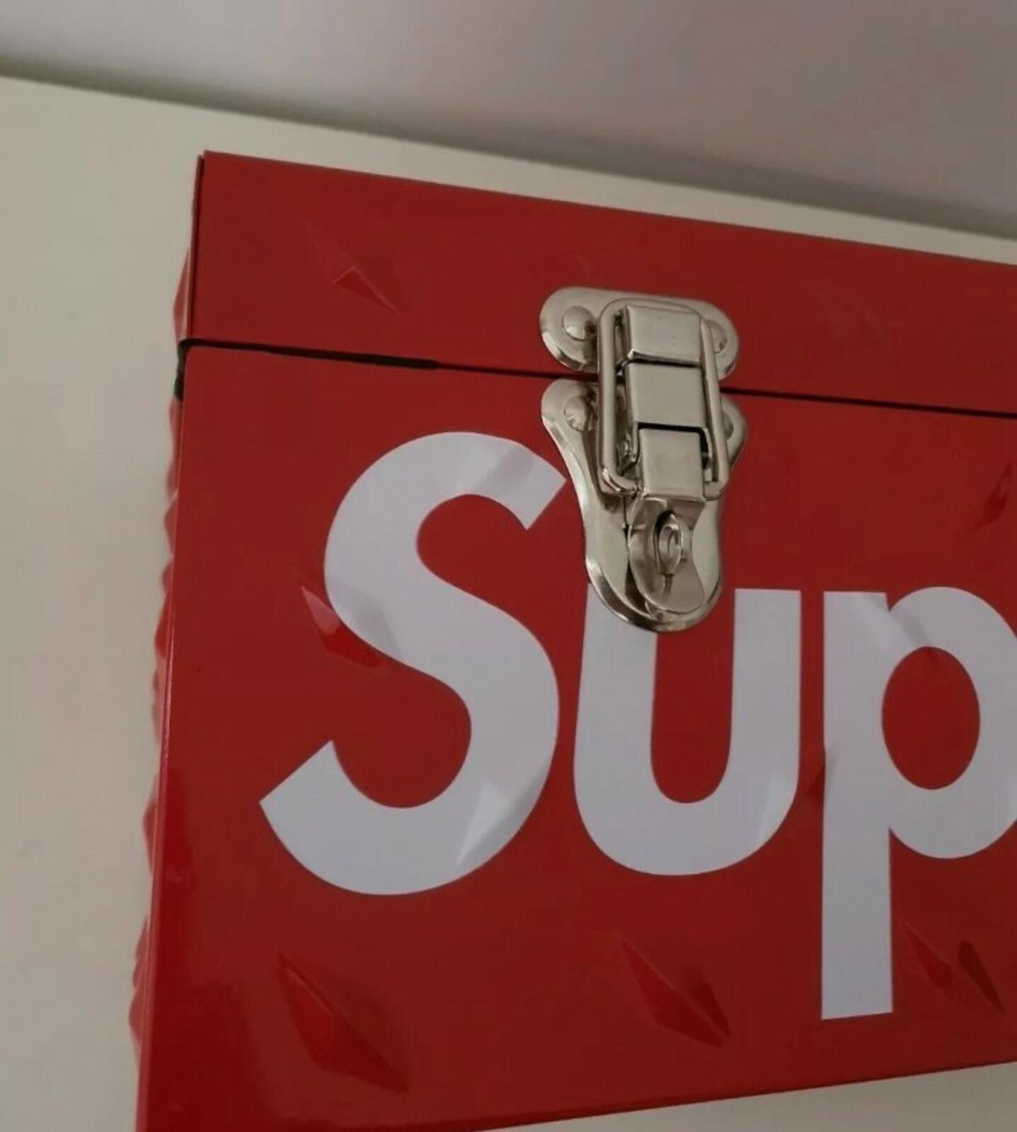 FW18 Supreme Diamond Plate Tool Box Metal Accessory