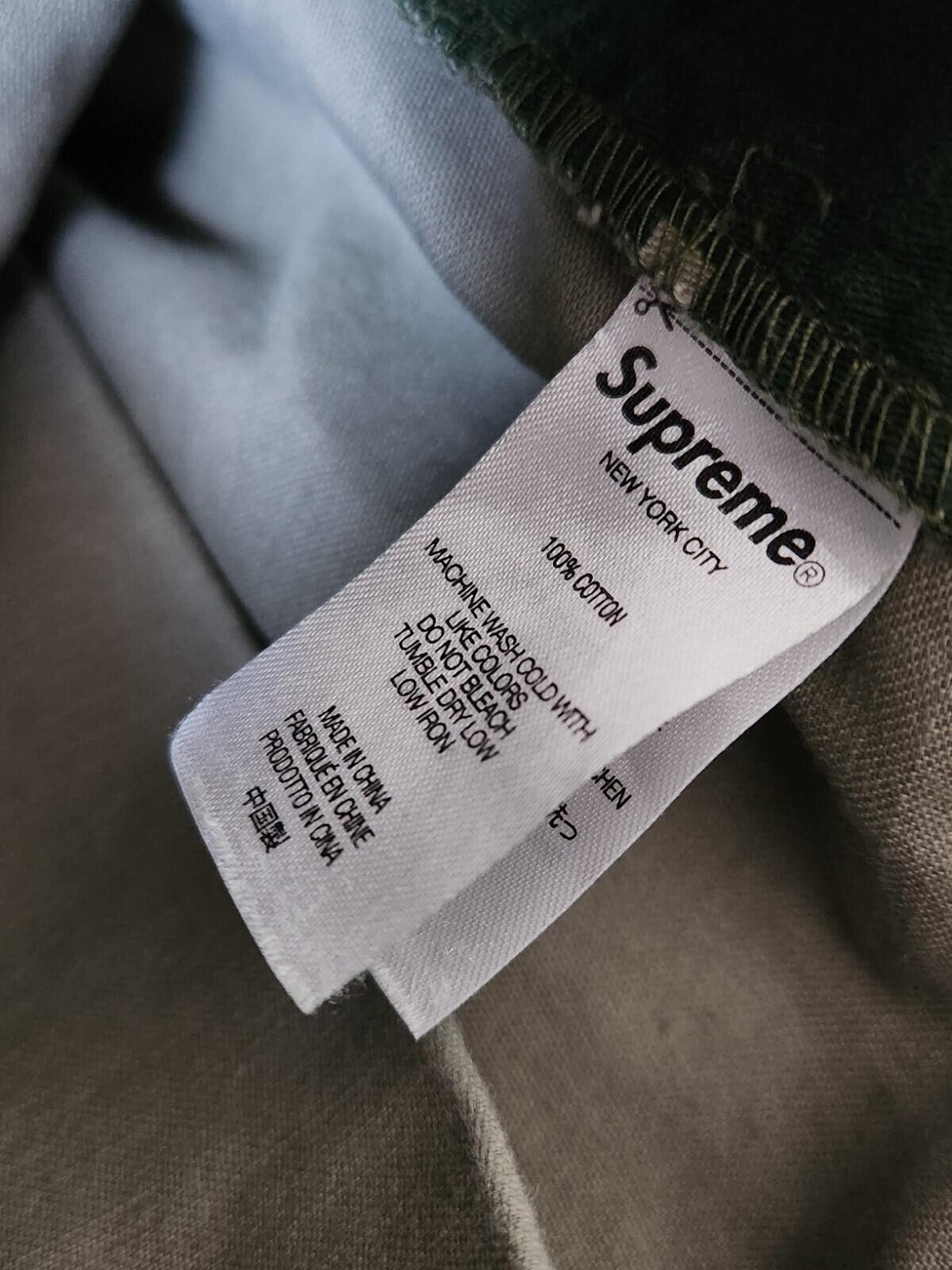 FW20 Supreme Cargo Pants Olive Digi Camo Size 30 W30
