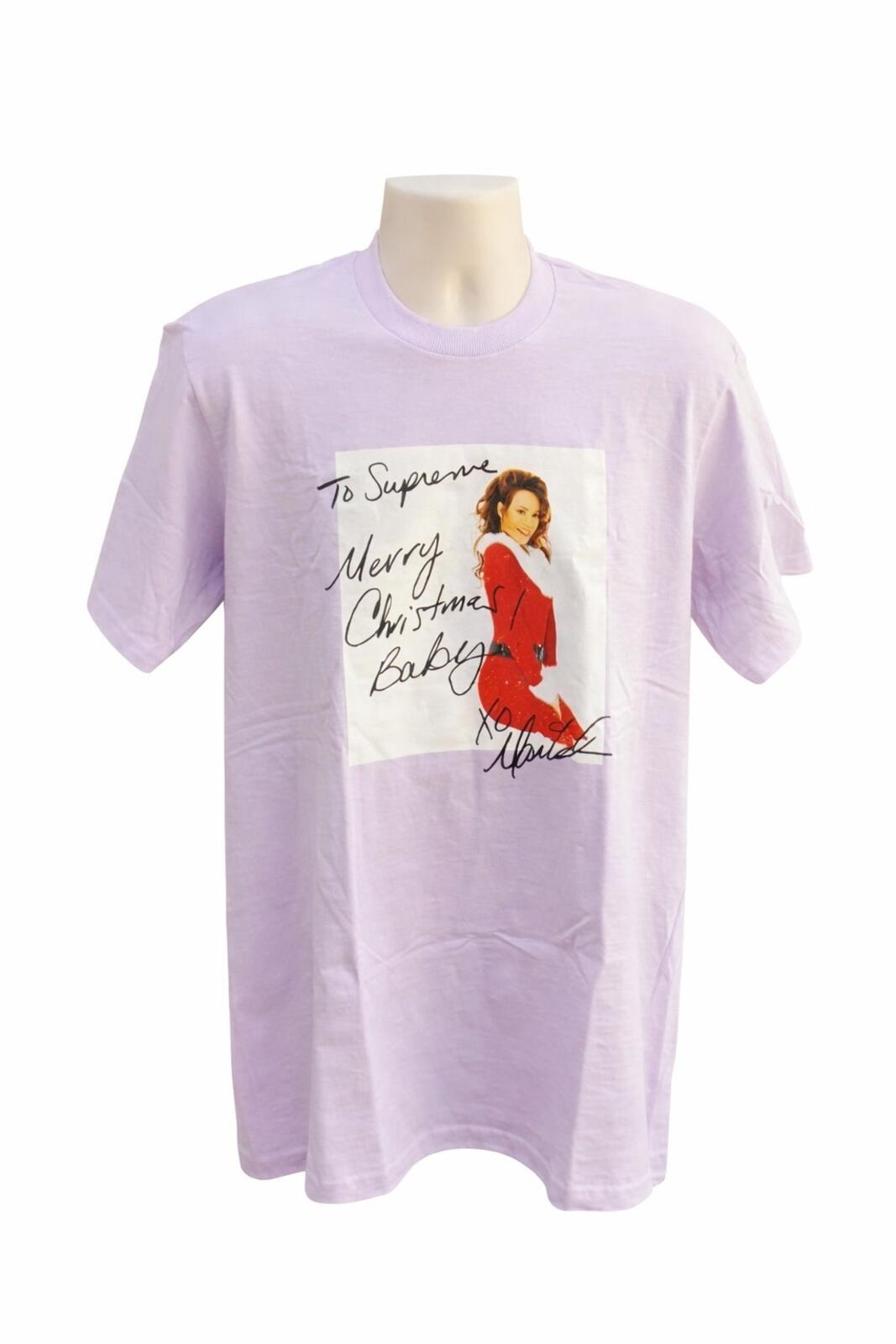 FW20 Supreme Mariah Carey Tee Light Purple Size M