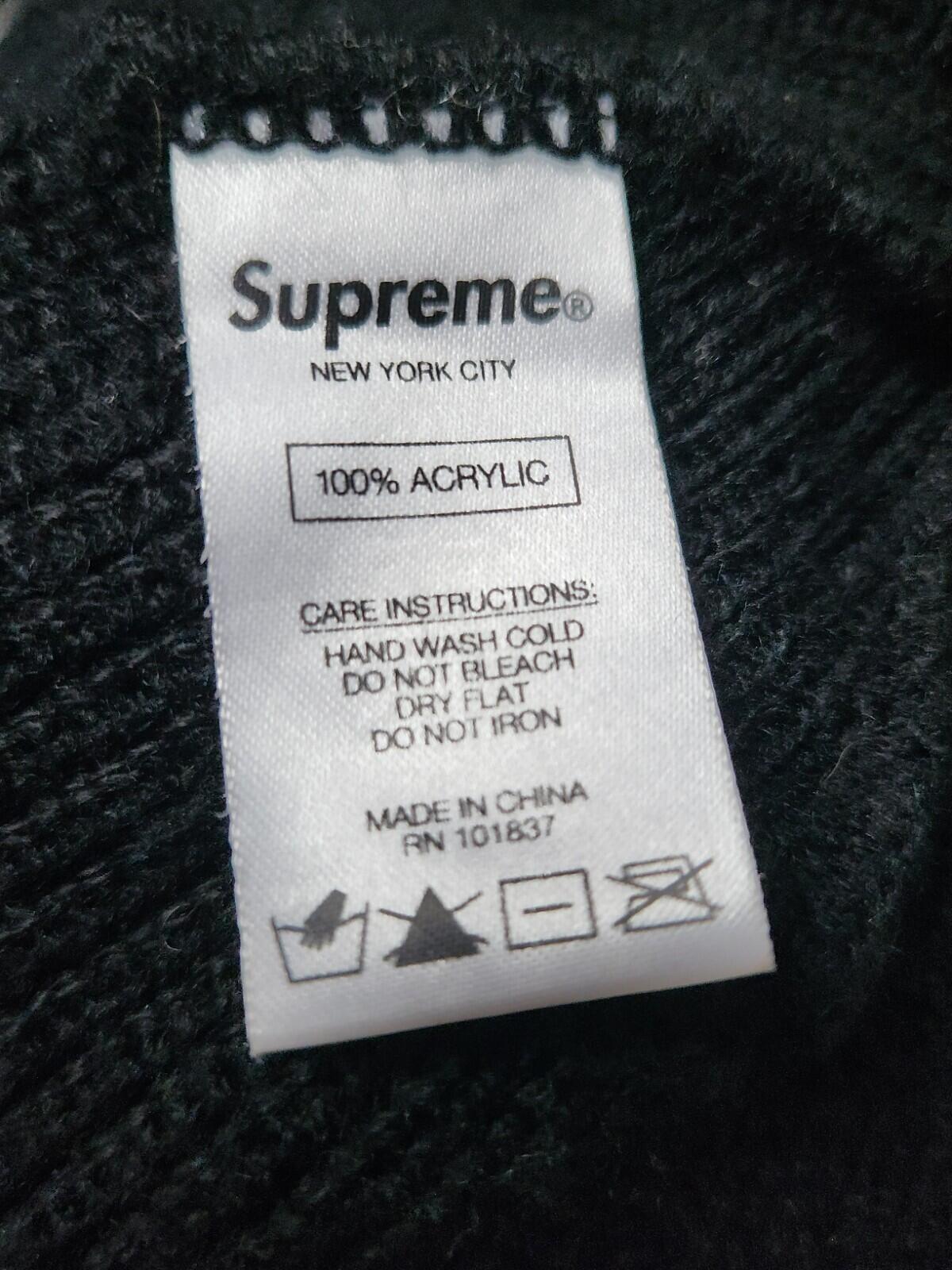 FW18 Supreme GORE-TEX Beanie Black