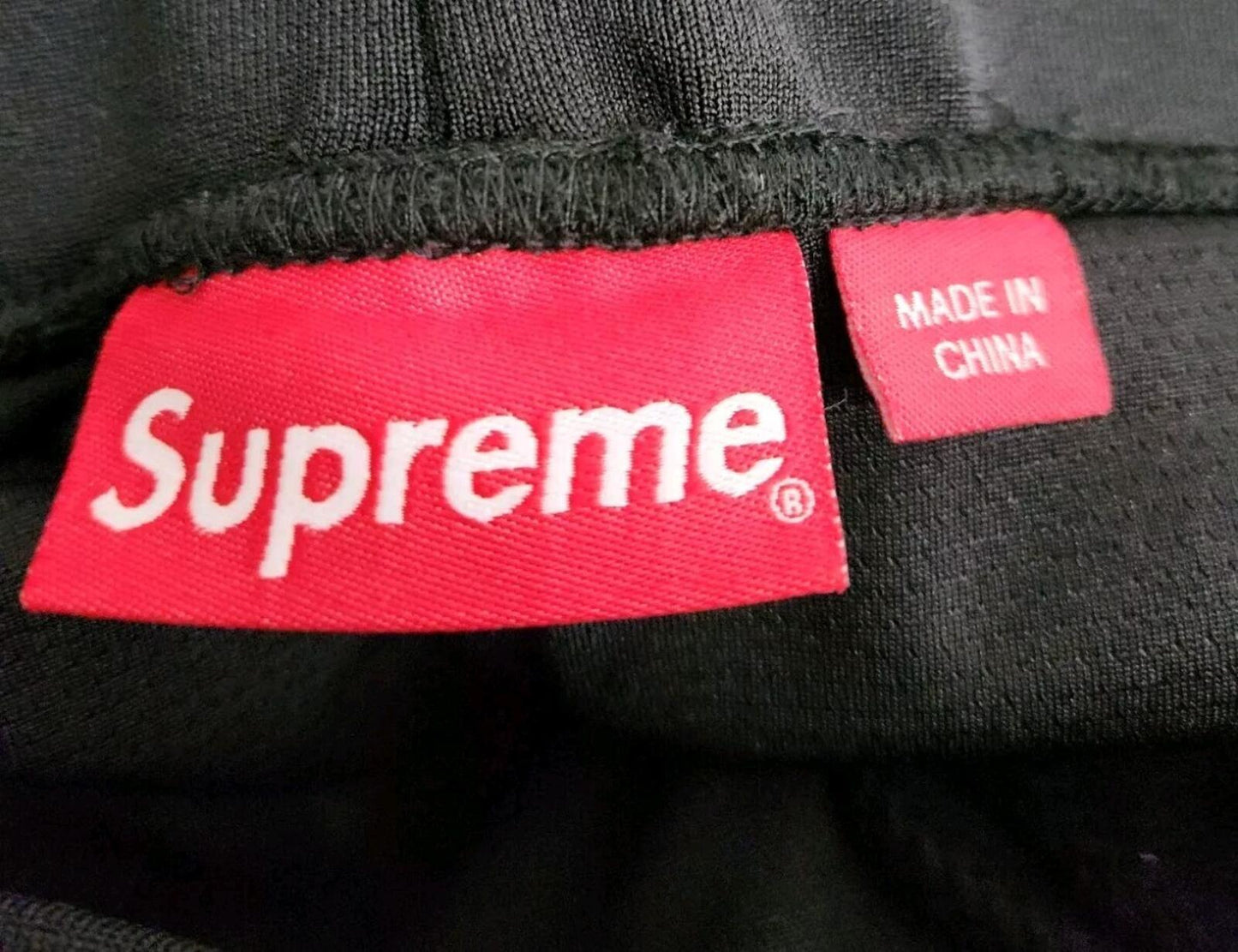 SS22 Supreme Rhinestone Stripe Basketball Short Black Shorts size XL