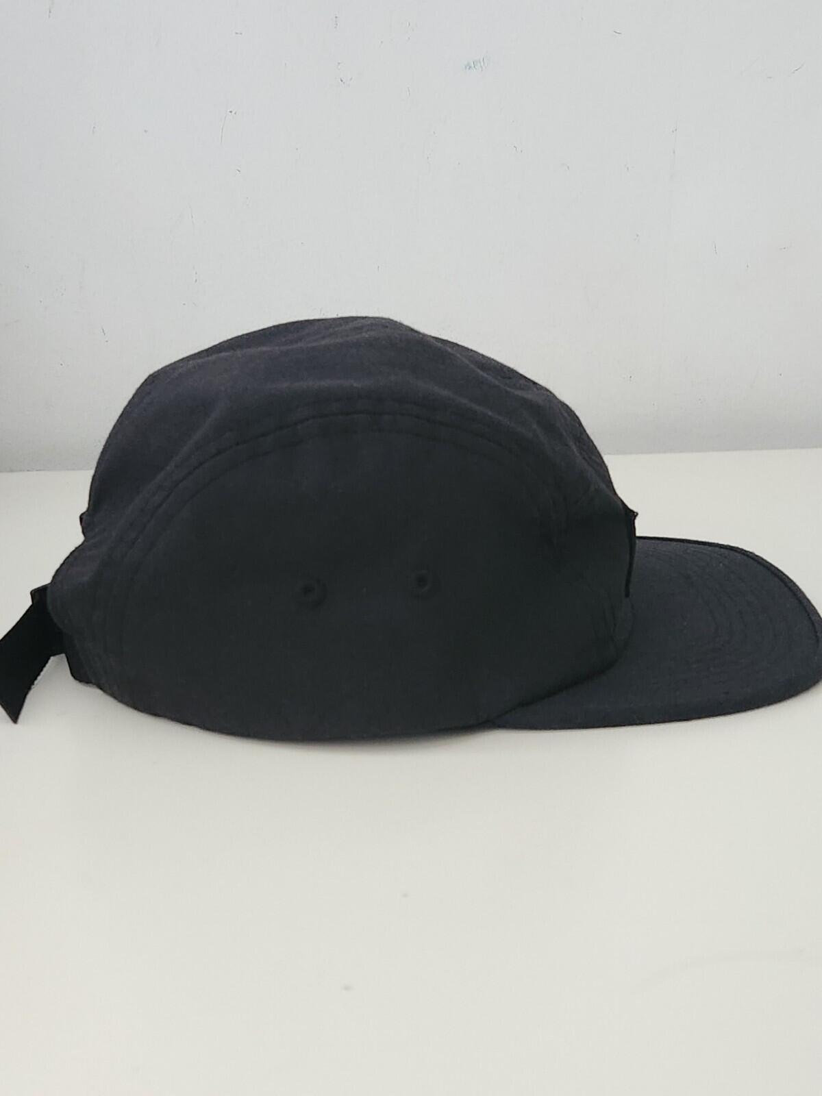 FW18 Supreme Military Camp Cap Hat Black  Box logo
