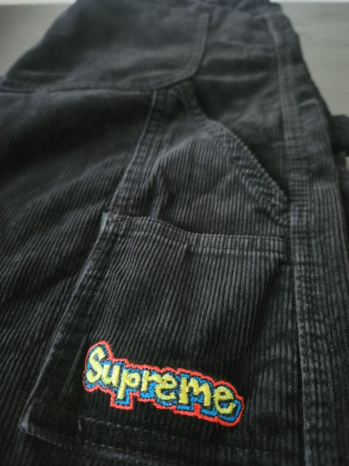 FW18 Supreme Corduroy Painter Pant Black W32 L32 Gonz
