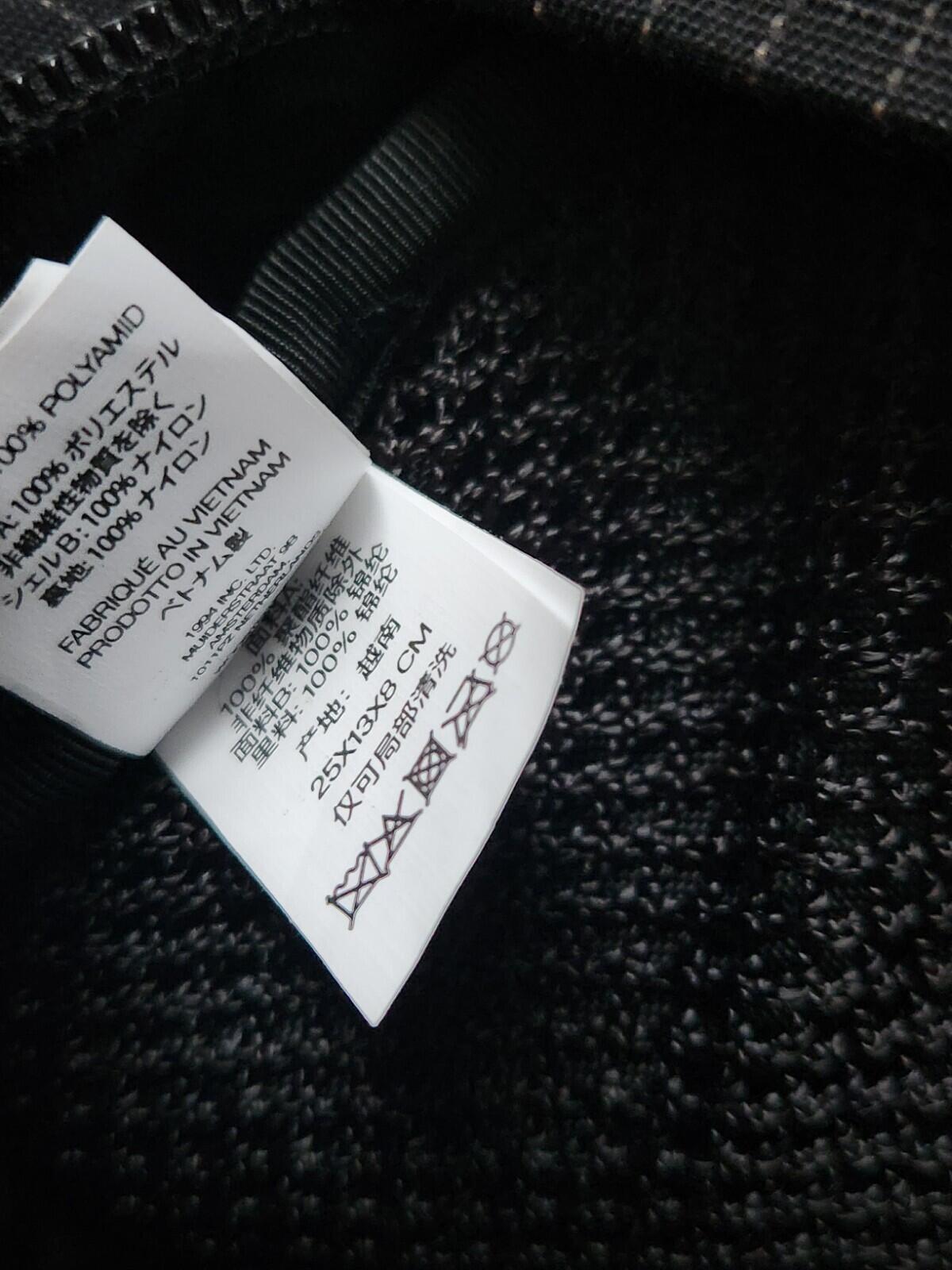 SS24 Supreme waist bag Water resistant Reflective Black Shoulder 3L
