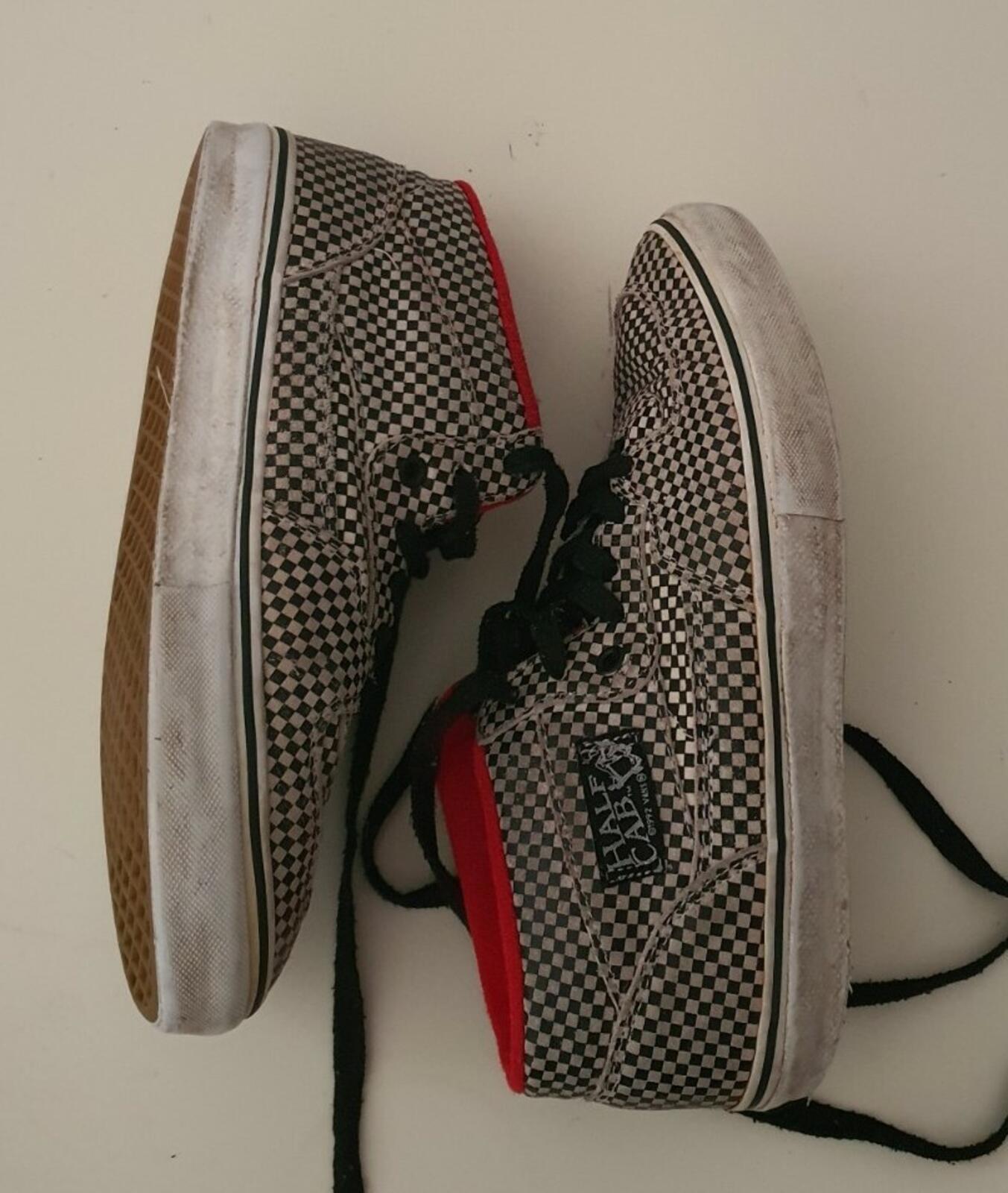 FW09 Supreme Vans Micro Check Half Cab US 8.5 UK 7.5 EUR 41