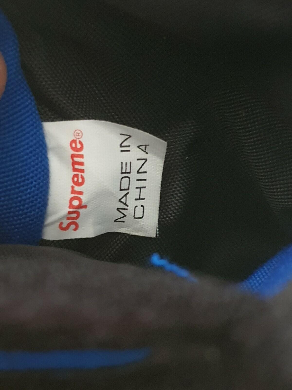 Supreme digital camera bag / pouch blue small box logo Very rare Vintage