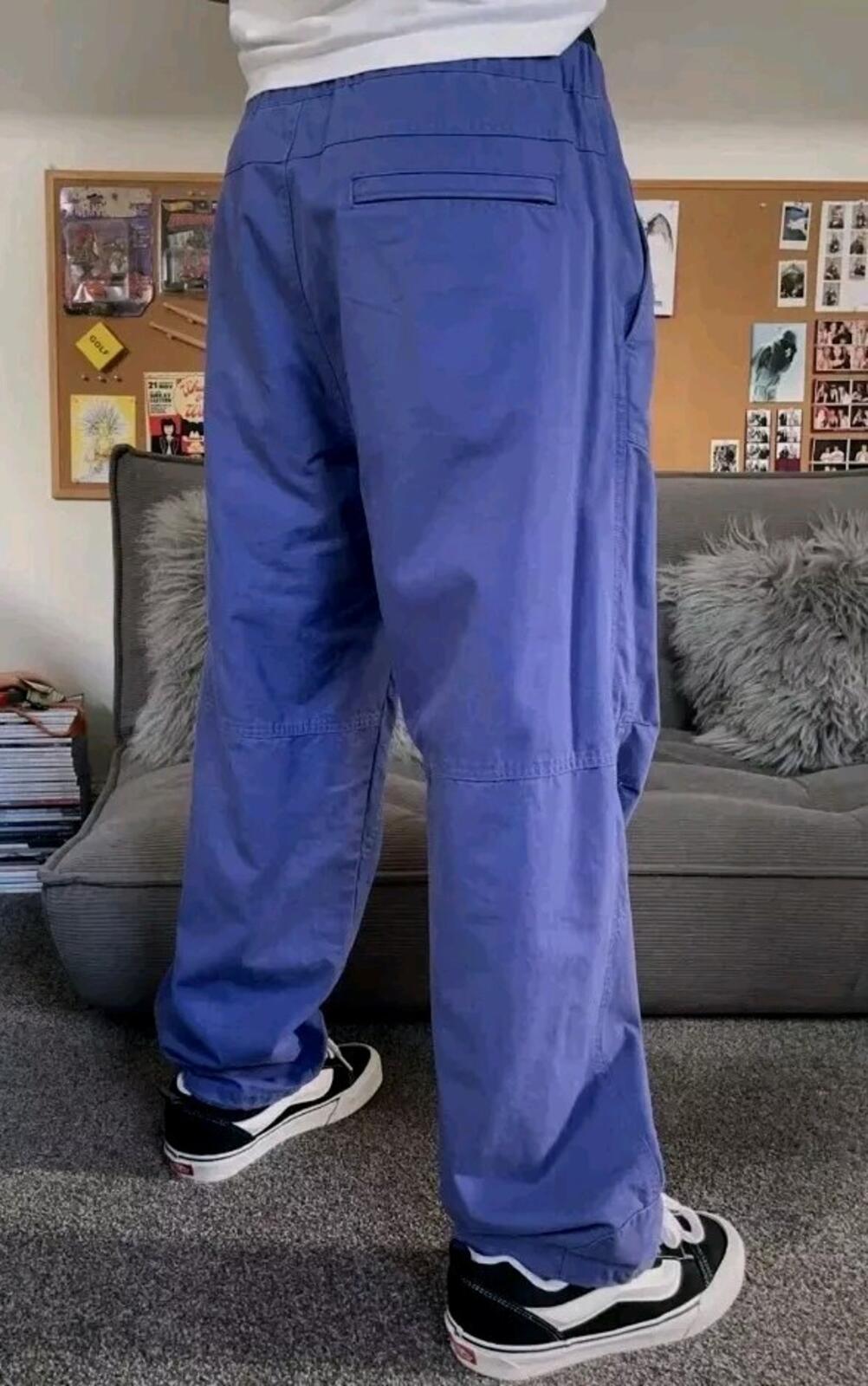 FW22 Supreme Cinch Cotton Pant Violett Größe 32 M