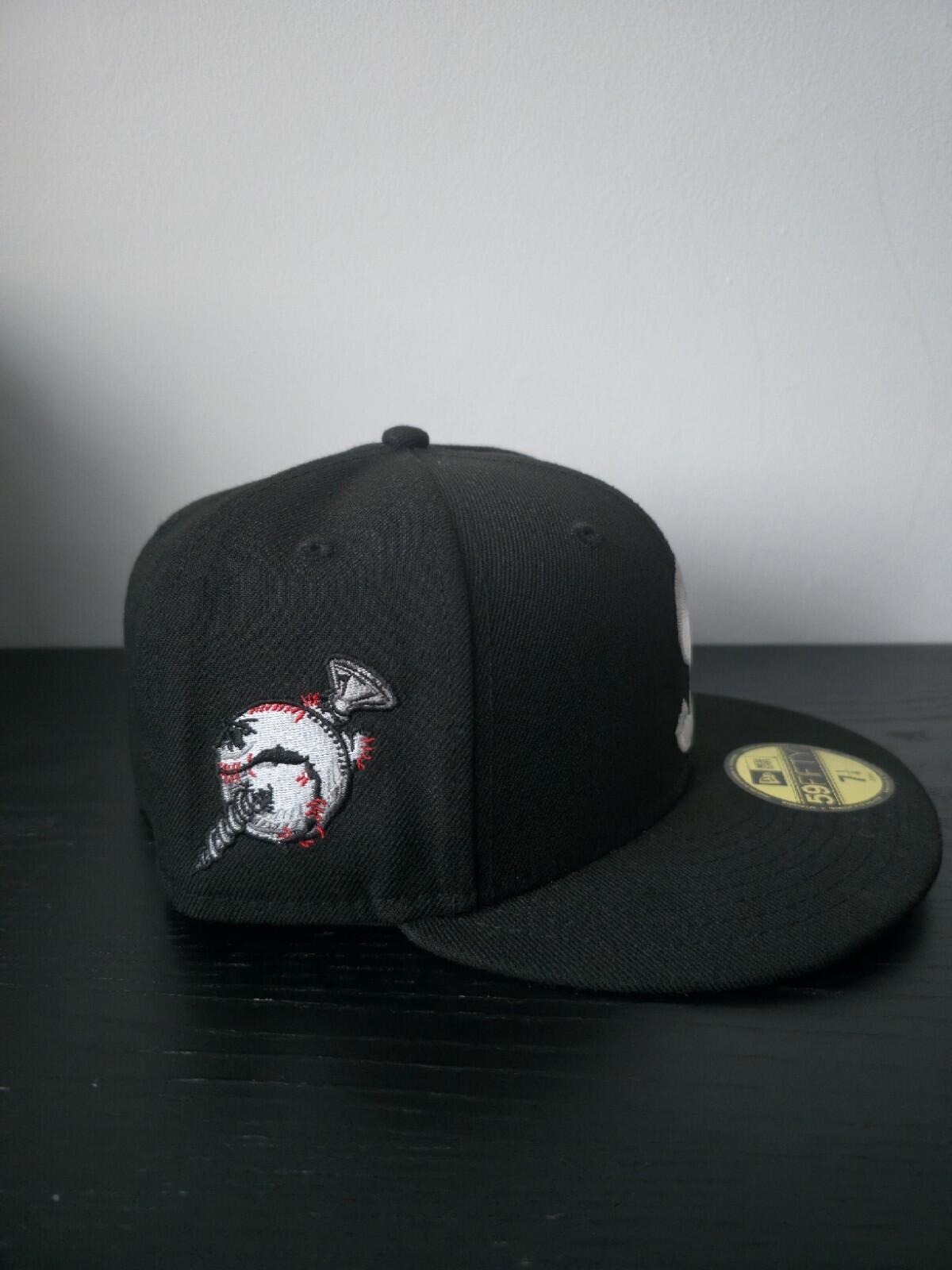 FW24 Supreme Screw Ball S Logo New Era Black Size 7 1/4