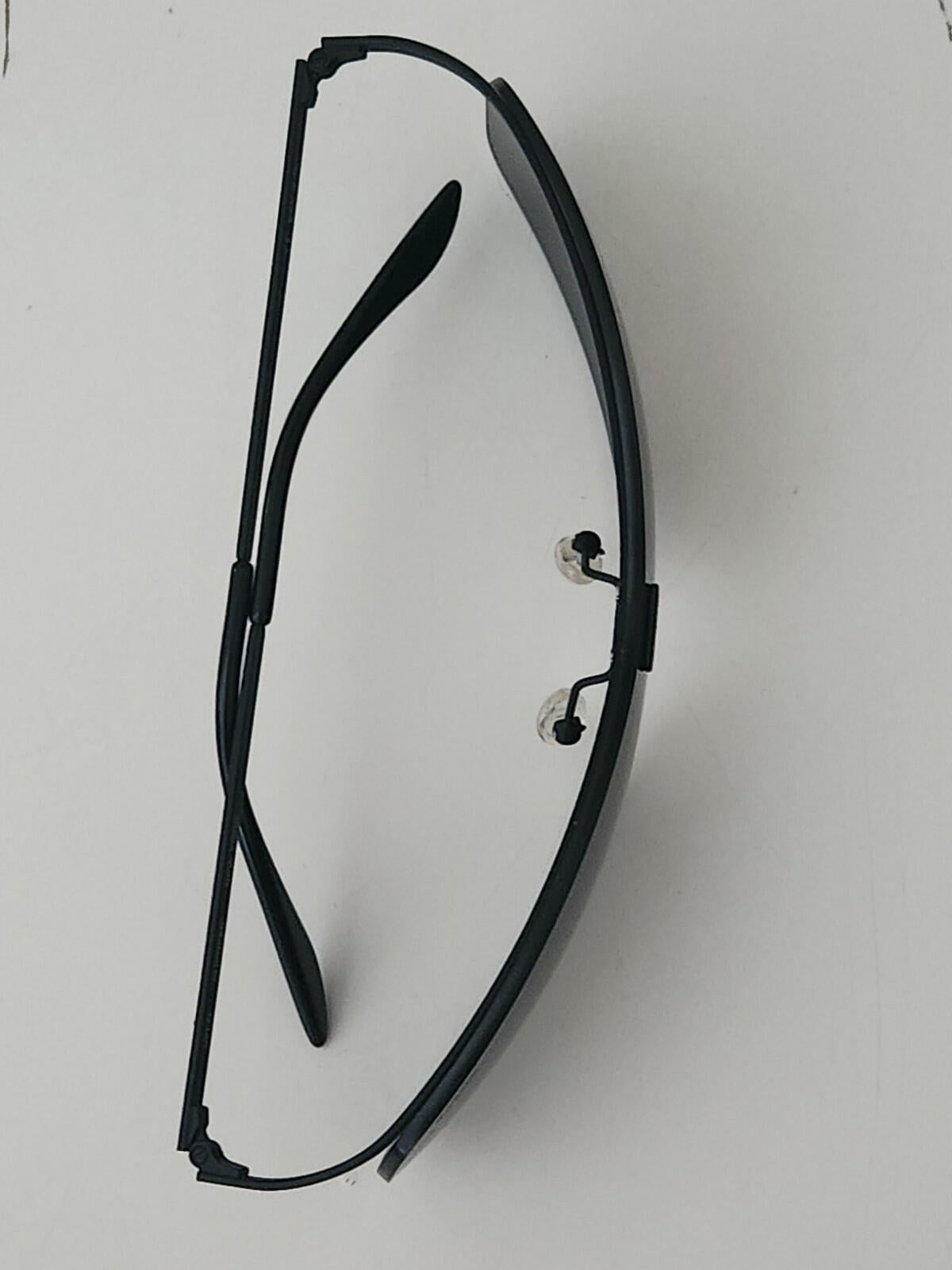 SS22 Supreme Velo Sonnenbrille Schwarz Metall hergestellt in Italien UVP £168