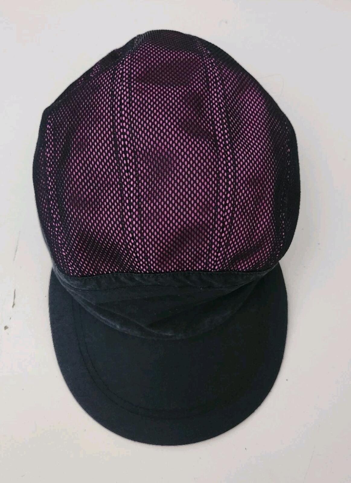 FW17 Supreme x Nike Trail Running Hat Black Pink Cap Reflective