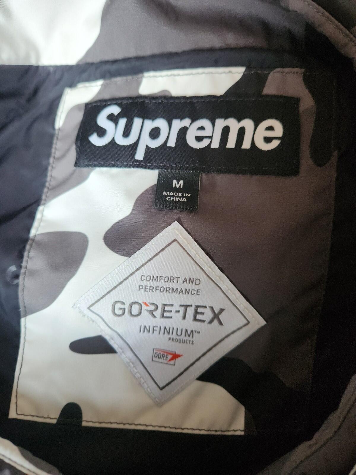 FW22 Supreme Windstopper Weste Schneetarn Größe M GORE-TEX Wasserabweisend