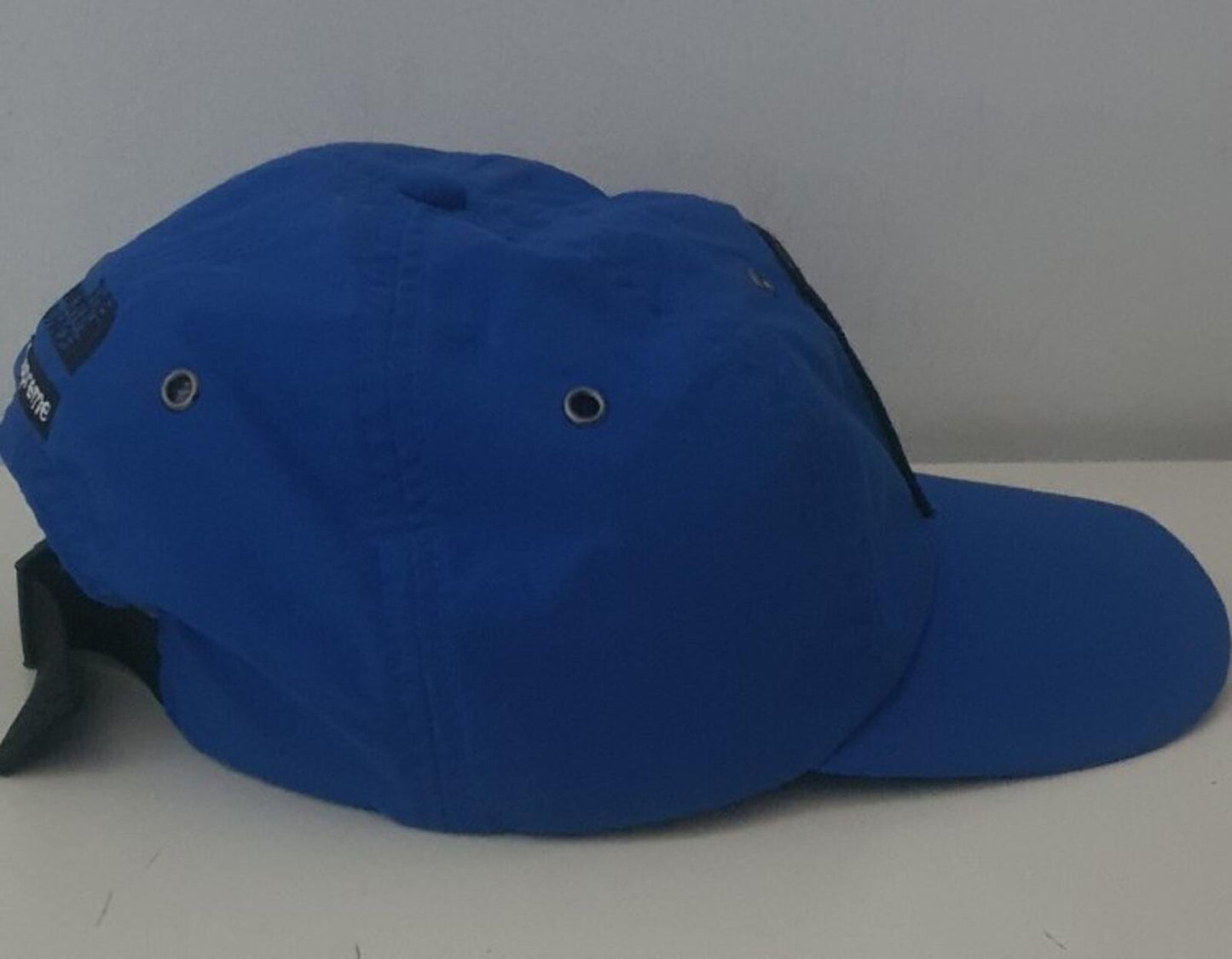 FW19 Supreme x THE NORTH FACE Mountain 6-Panel Hut Königliche Kappe Blau TNF