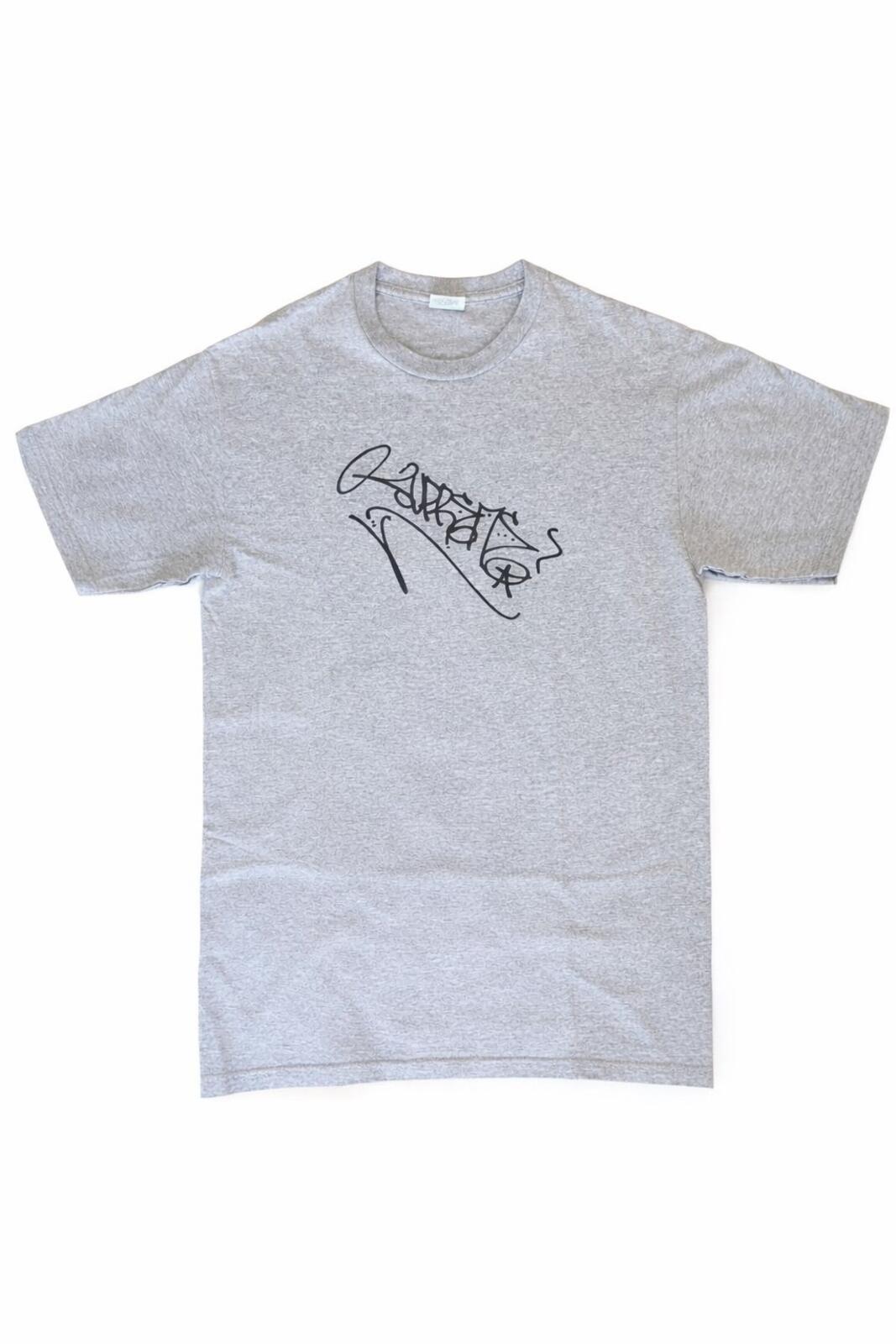 FW10 Supreme x COST Tag Graffiti Tee Grey Size XL