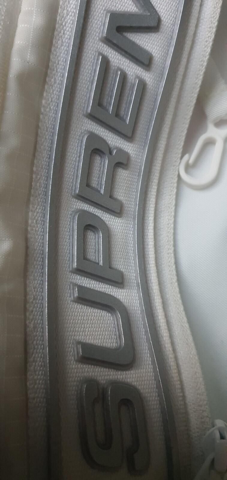FW23 Supreme Waist Bag White Water Resistant