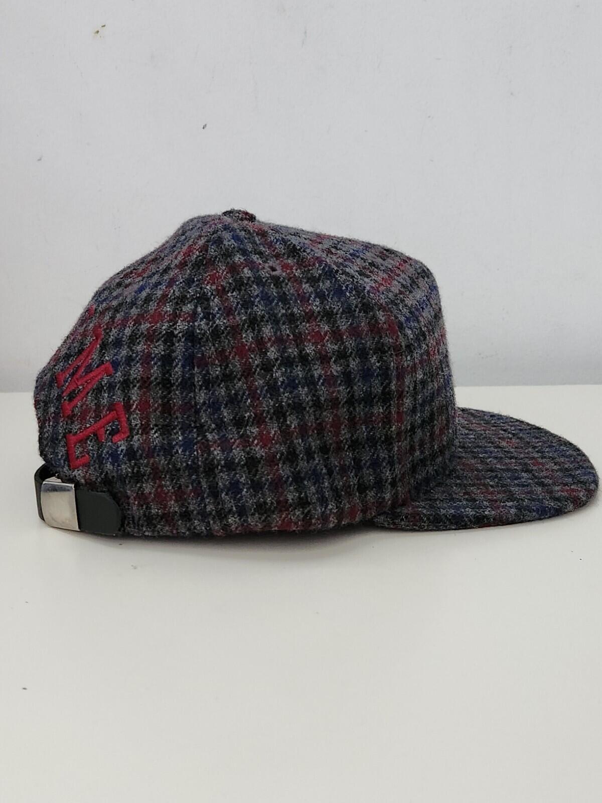 FW14 Supreme Tweed Back Arc  5-panel cap Wool hat Rare Vintage 2014
