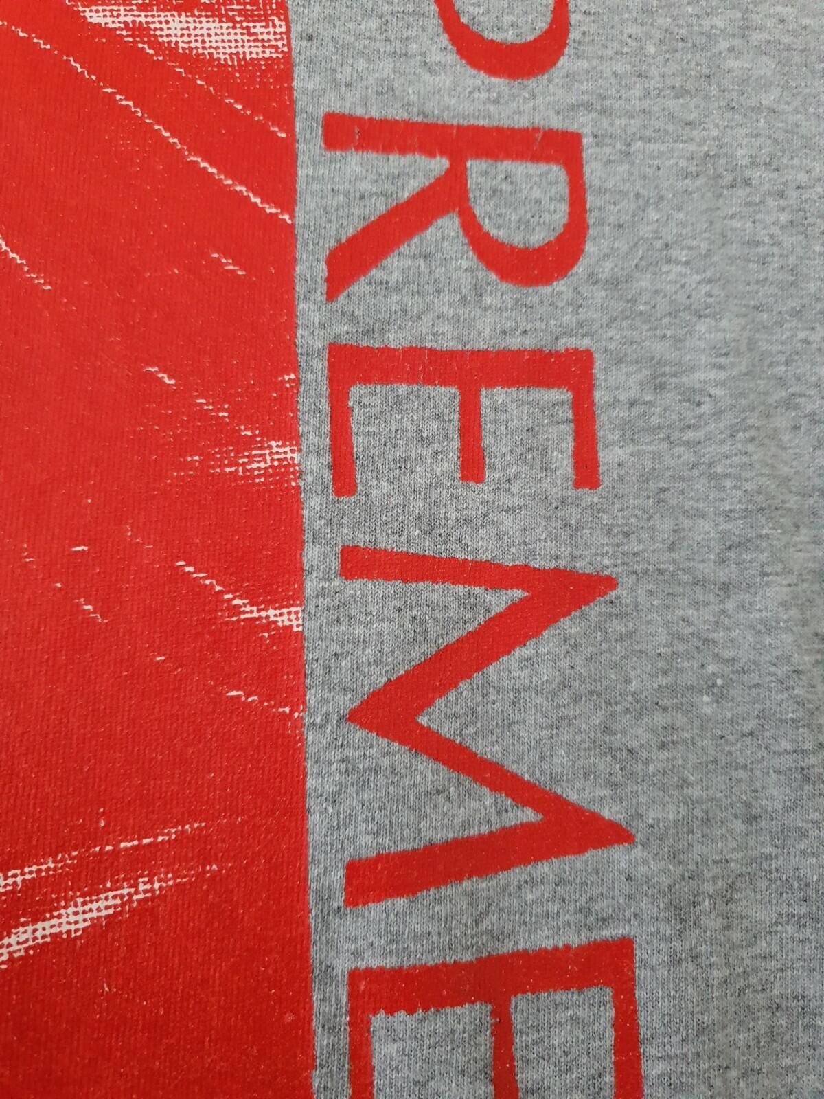SS18 Supreme Mona Lisa tee M medium heather grey T-shirt