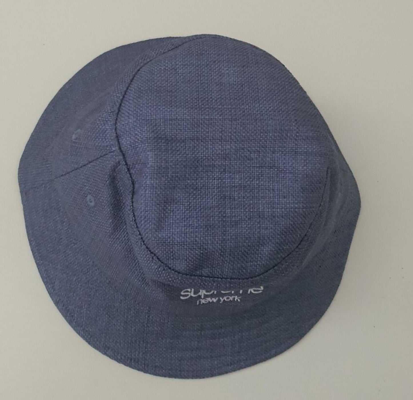 SS22 Supreme Raffia Crusher Hat Navy Size M / L