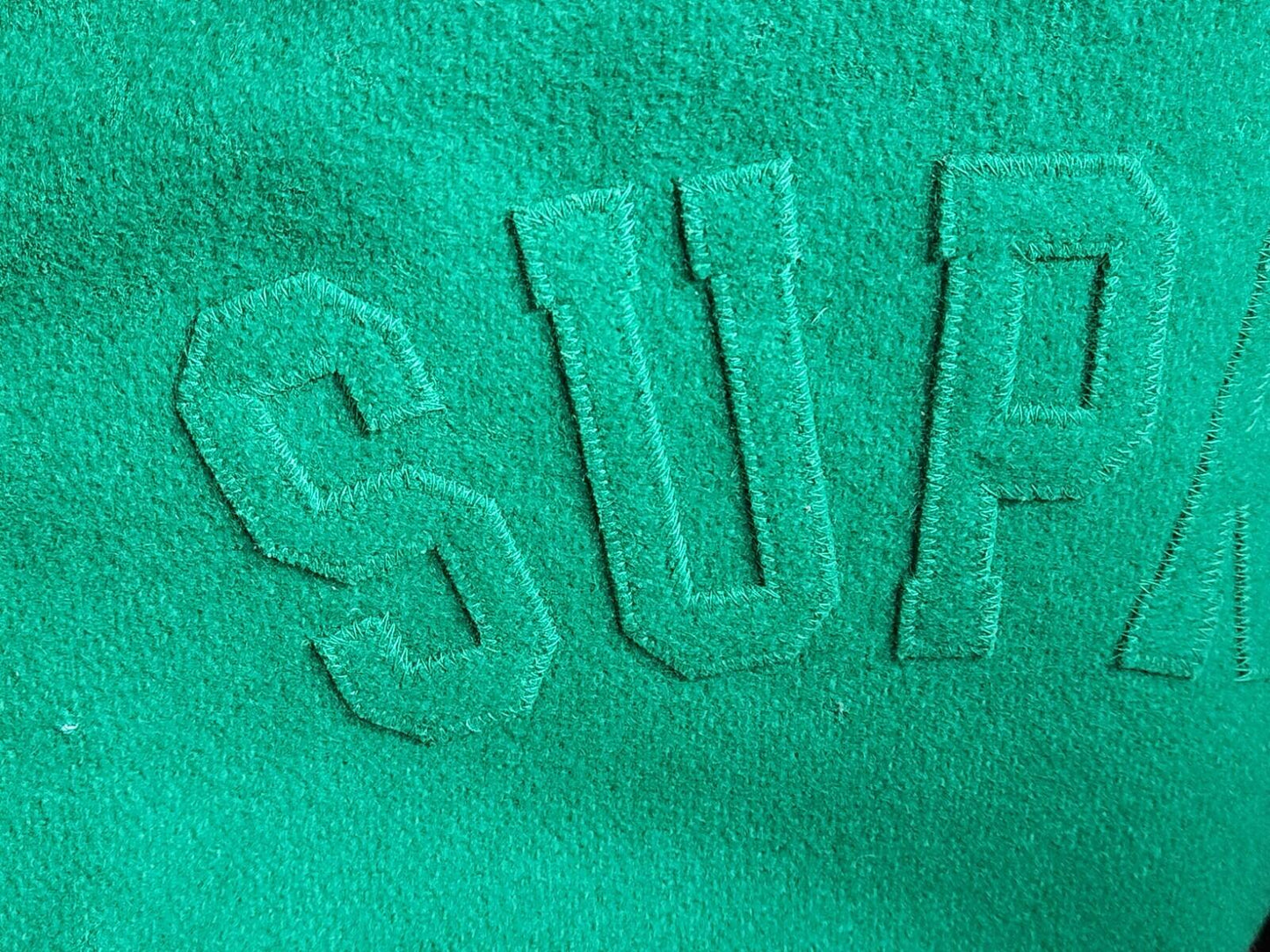 FW03 Supreme Special Teams Player varsity jacket 2003 wool
