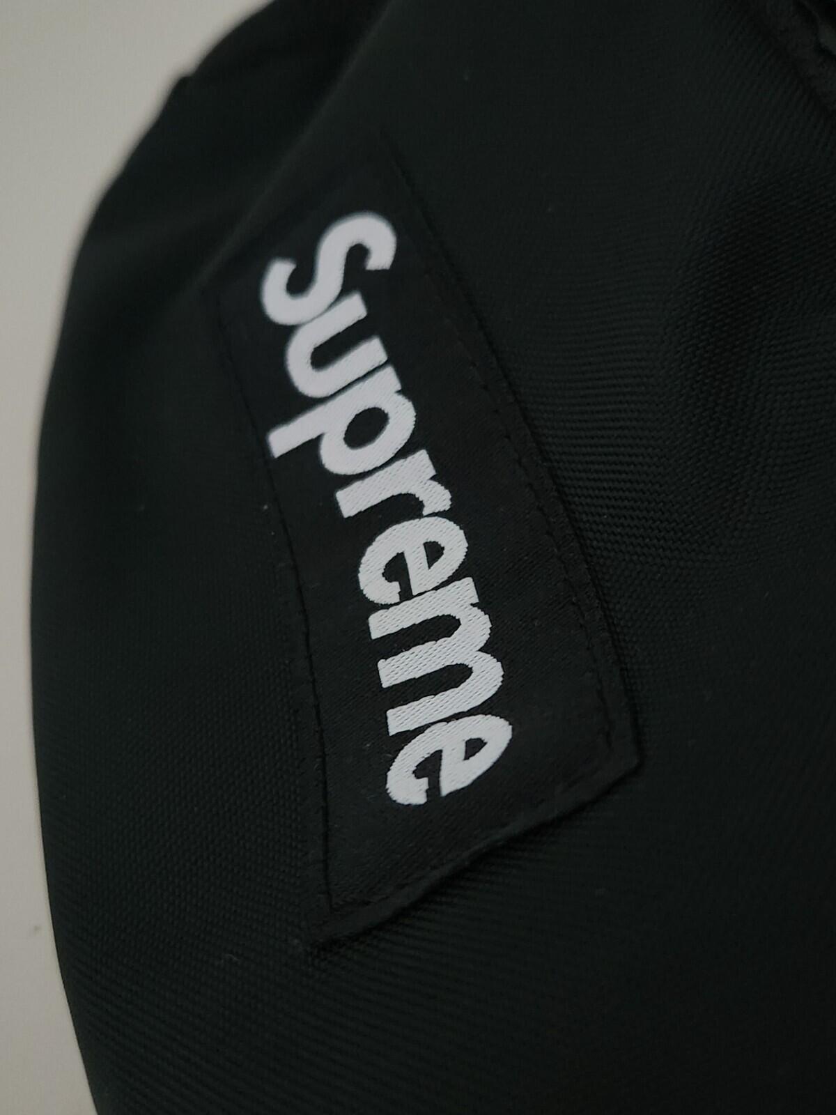 FW22 Supreme small waist bag Cordura shoulder Black water resistant Belt Pack