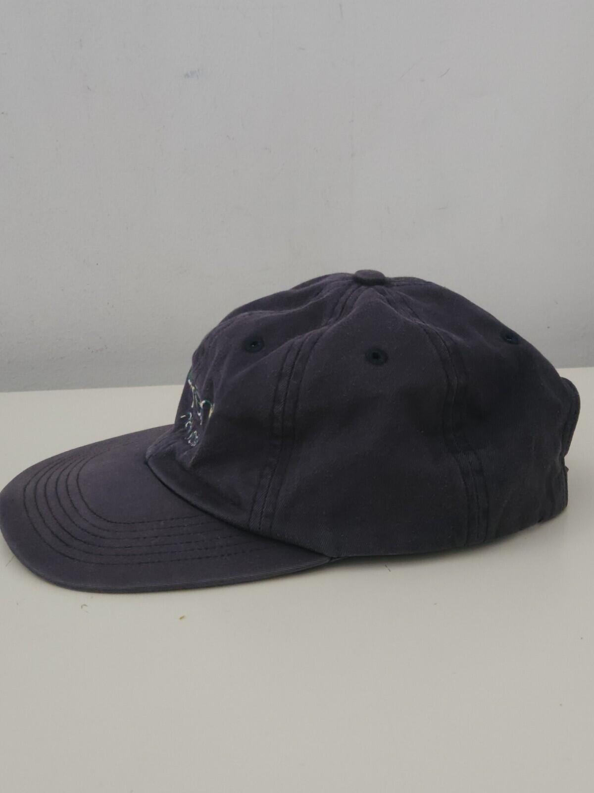 SS17 Supreme Multi Color Classic Logo 6-panel navy cap hat